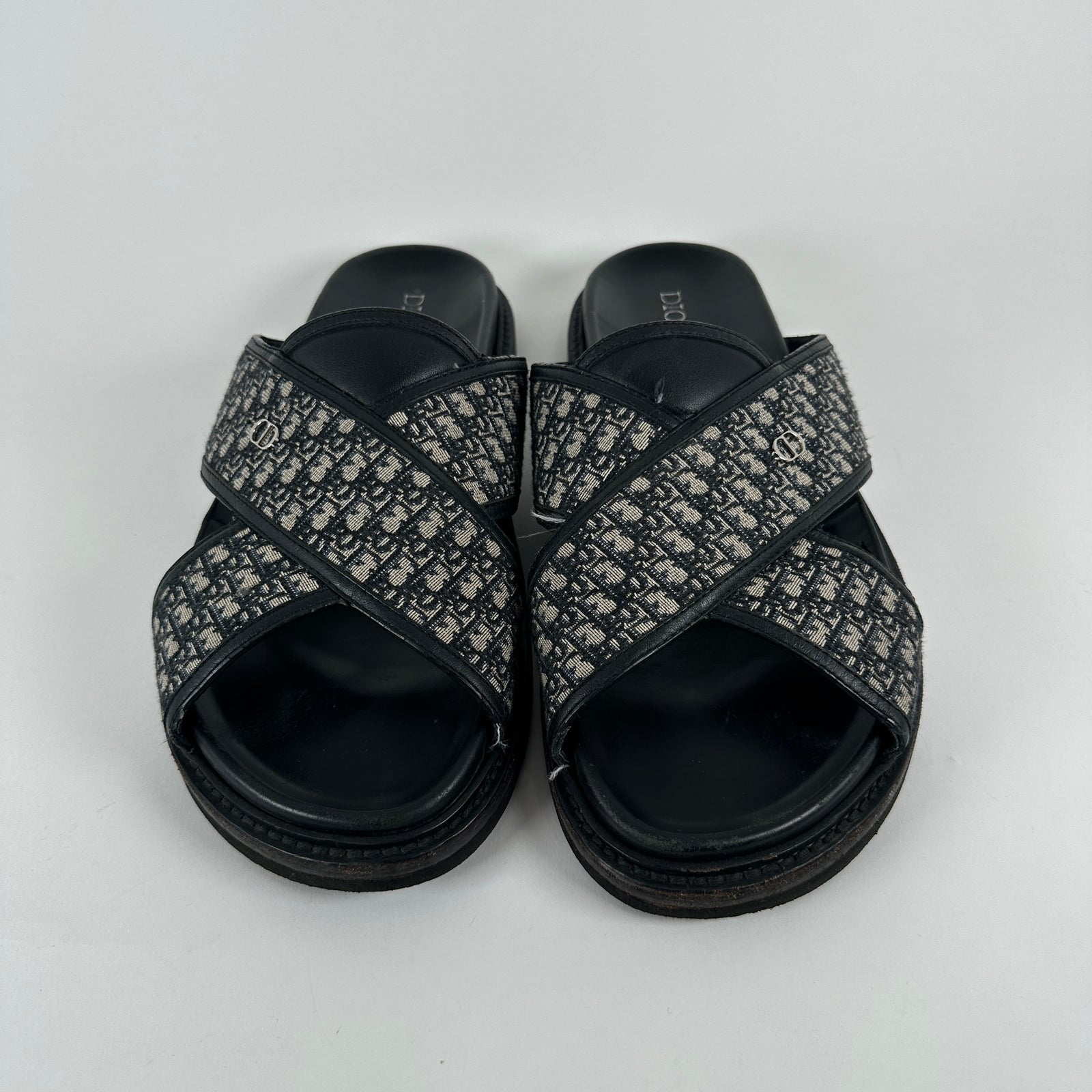 Dior Aqua Oblique Sandal Size 13