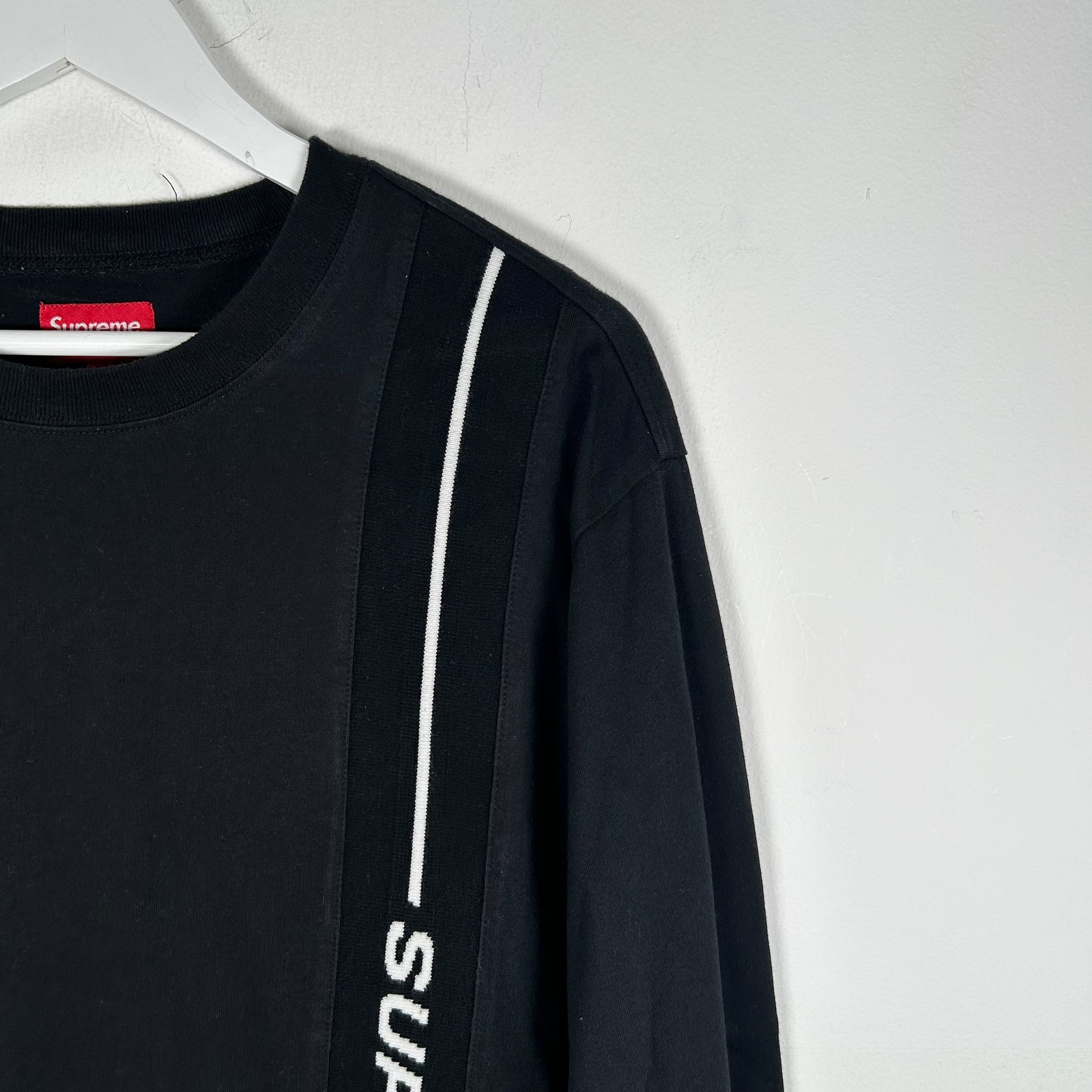 Supreme Logo Long Sleeve Size L