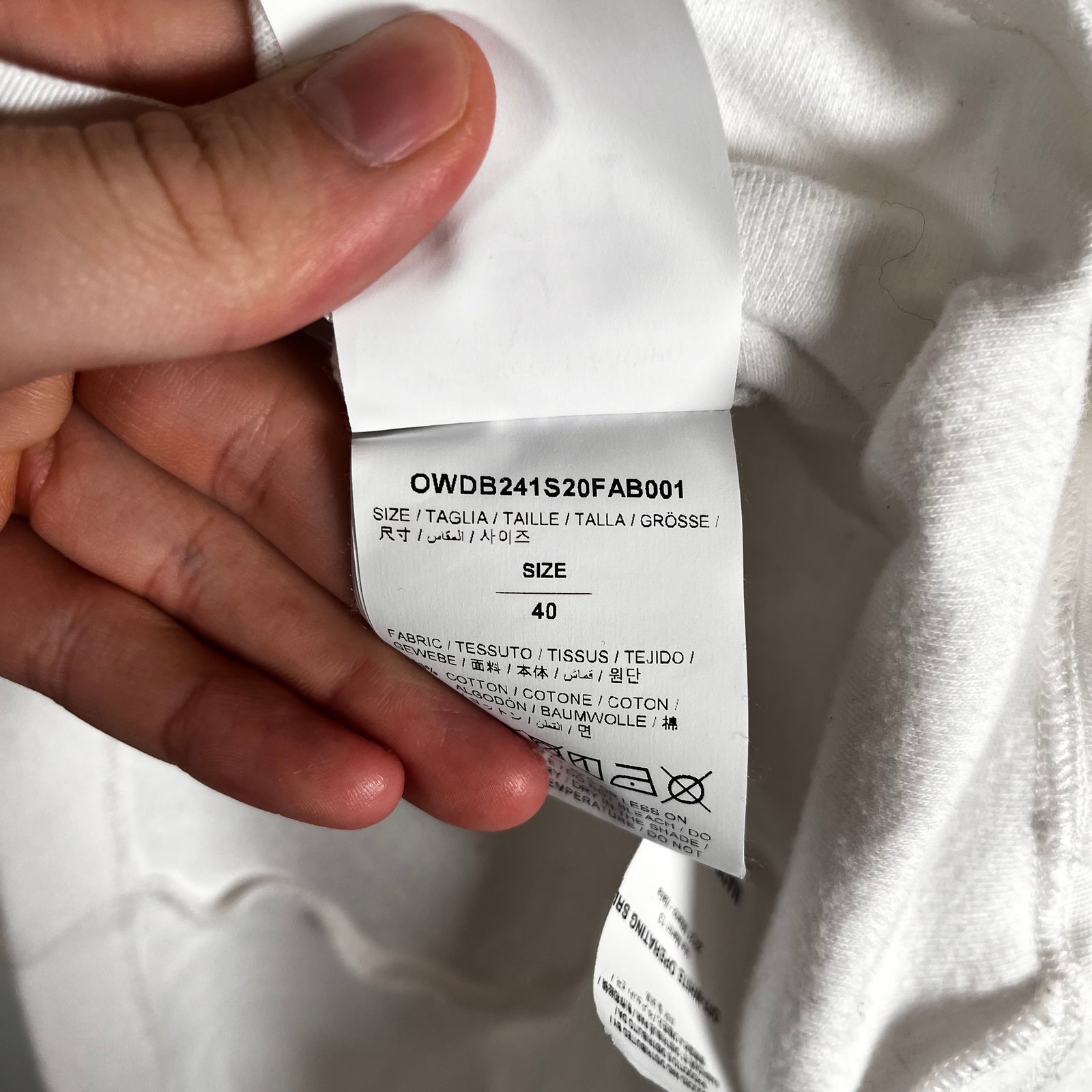 Off White White Tennis Dress Size M