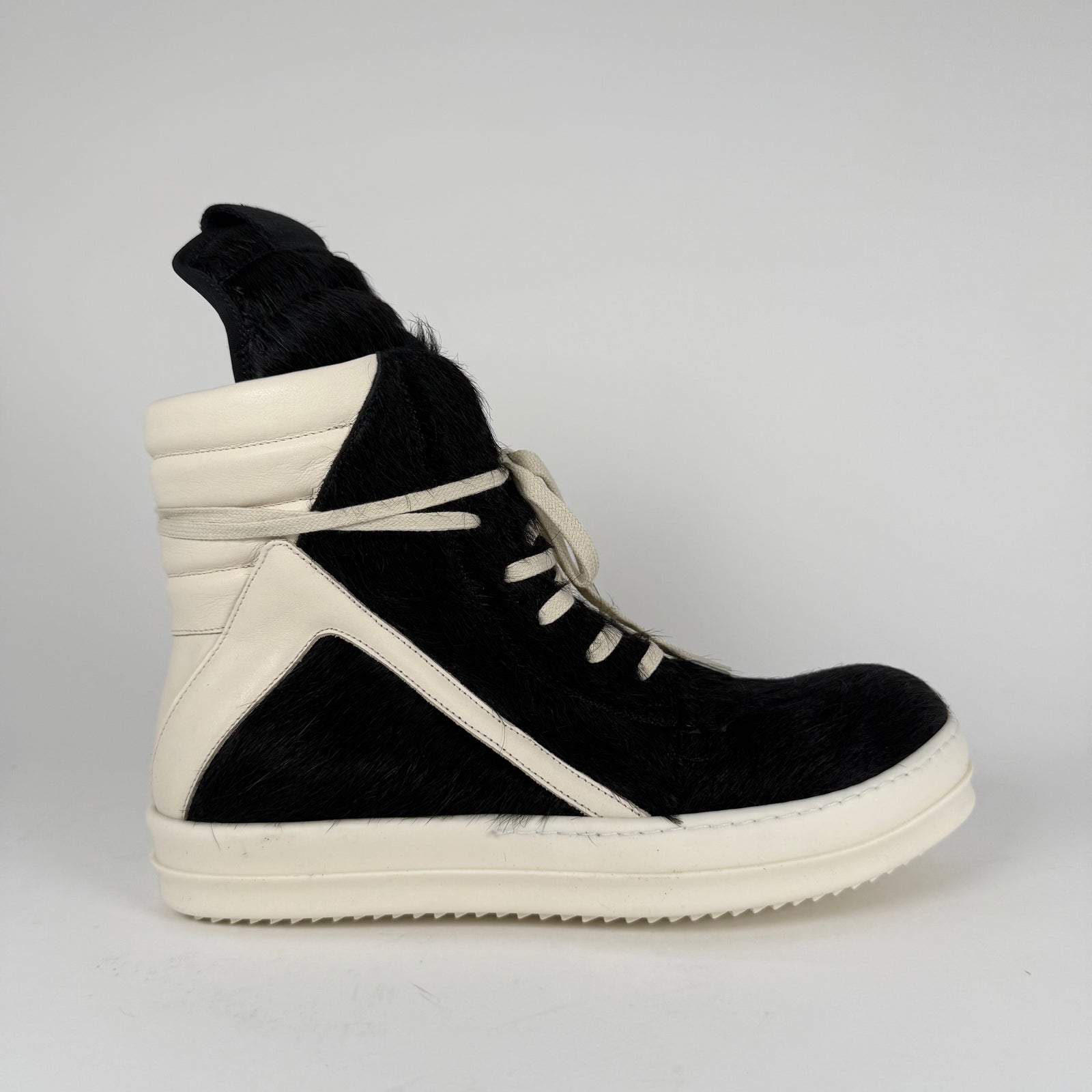 Rick Owens Ponyhair Geobaskets Size 43.5