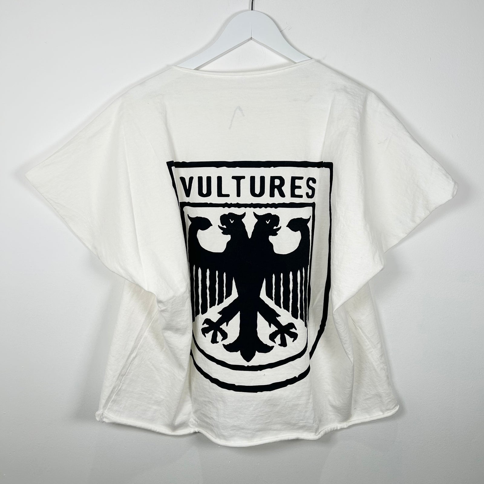 Vultures White Logo T-Shirt Size 1
