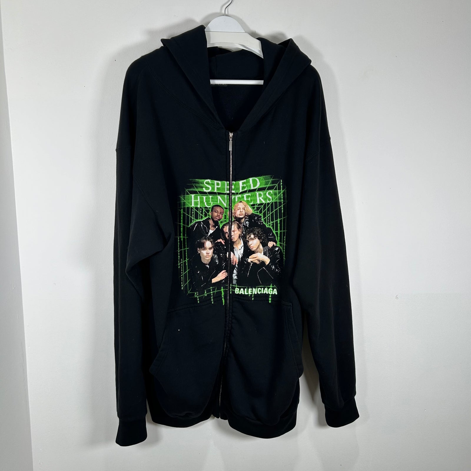 Balenciaga Speed Hunters Zip Up Hoodie Size M