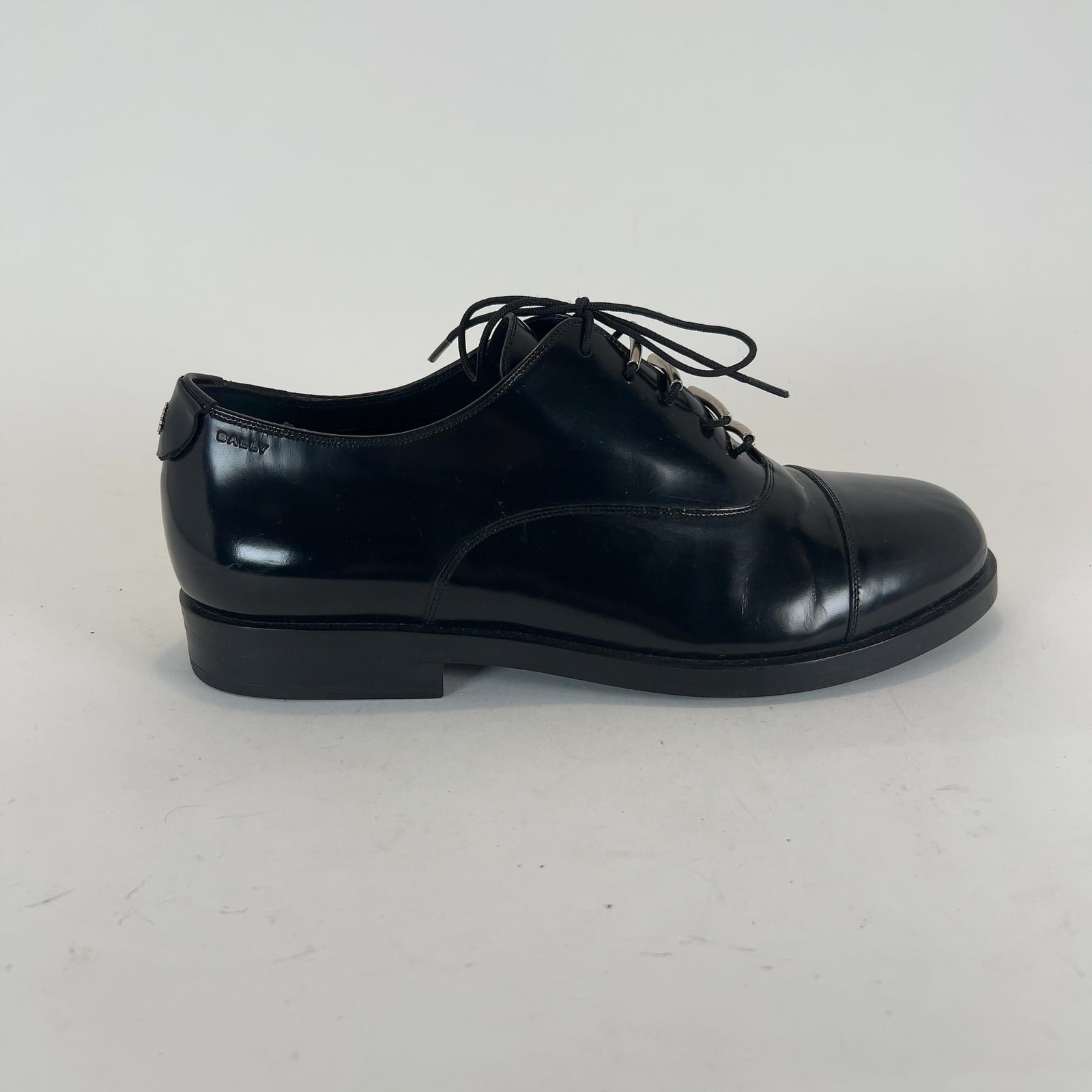 Bally Egli Lace Leather Oxfords