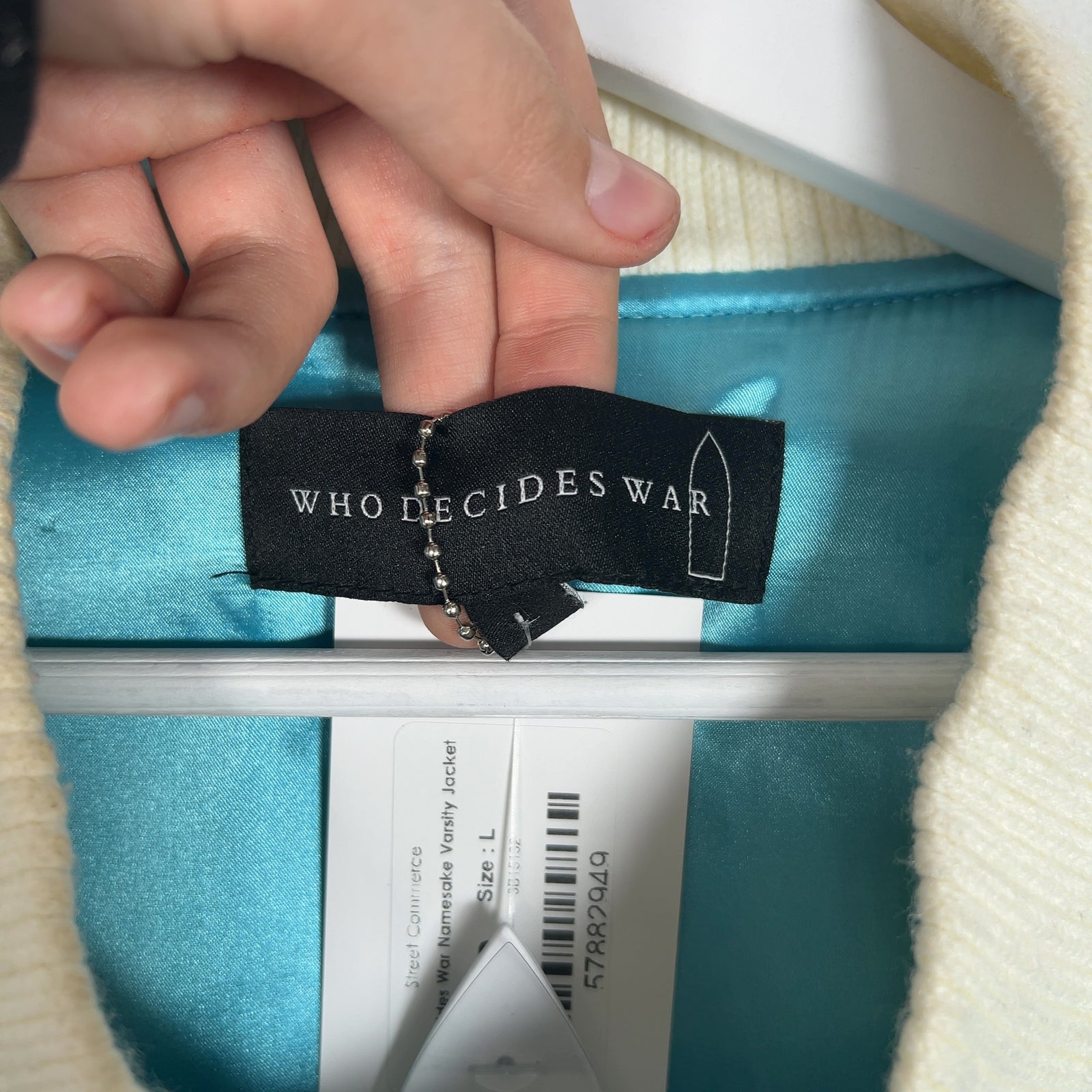 Who Decides War Namesake Varsity Jacket