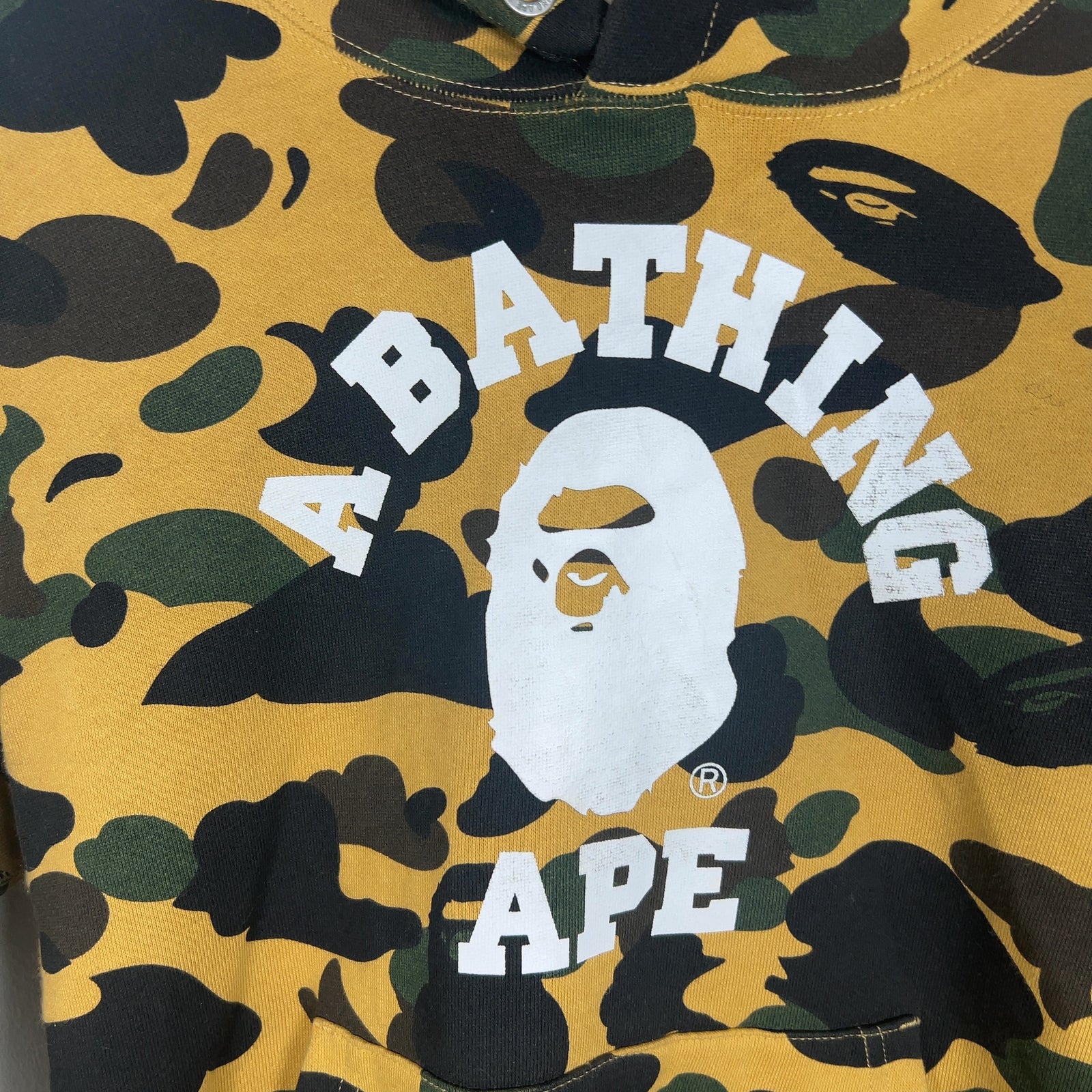 Bape Camo Logo Hoodie