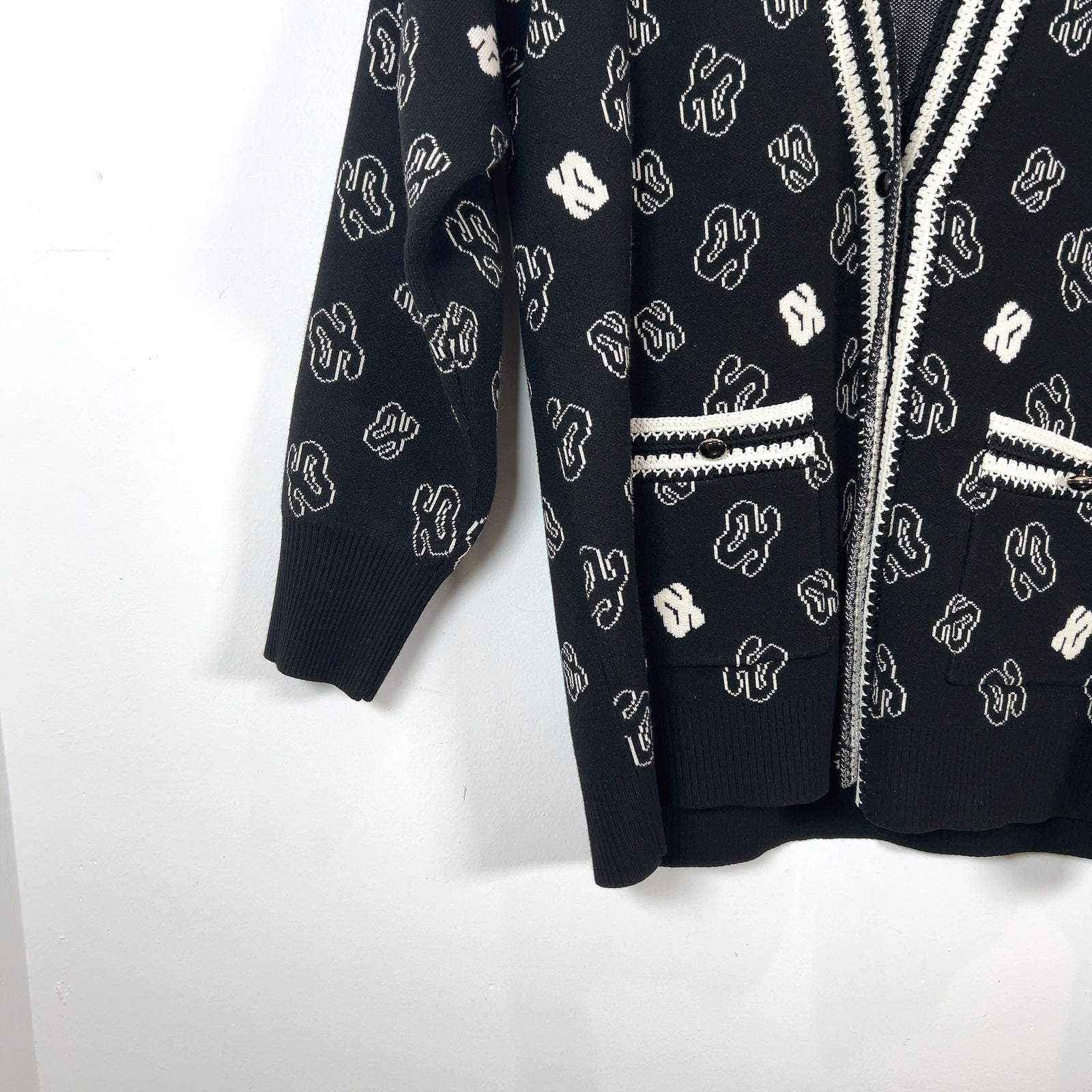 Sandro Jacquard Logo Sweater