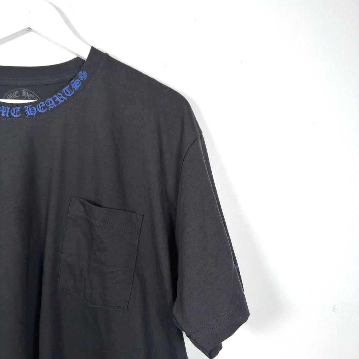 Chrome Hearts Neck Logo Black T-Shirt
