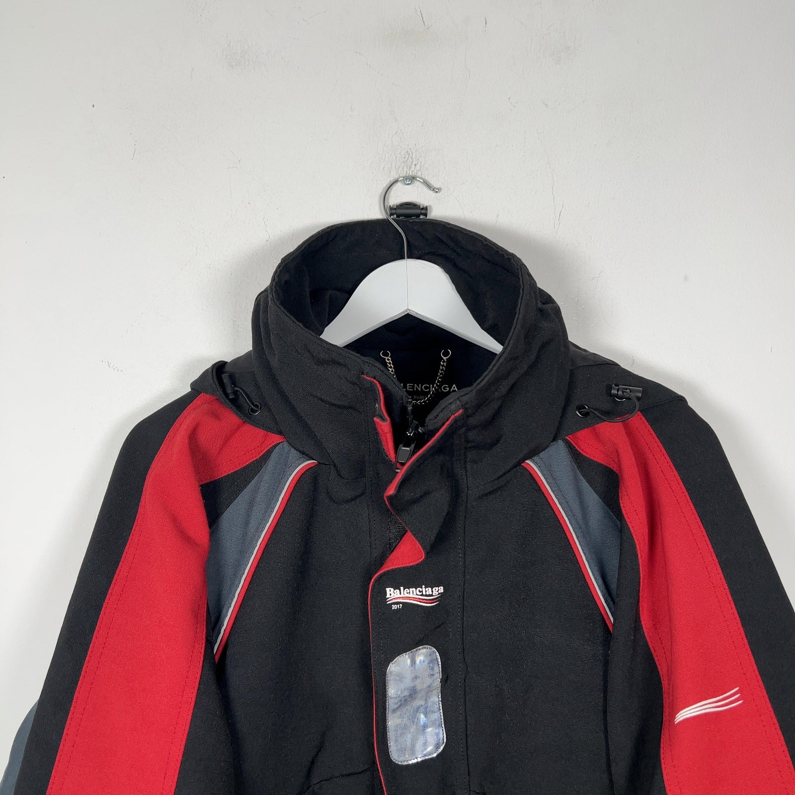 Balenciaga FW17 Campaign Swing Parka Jacket