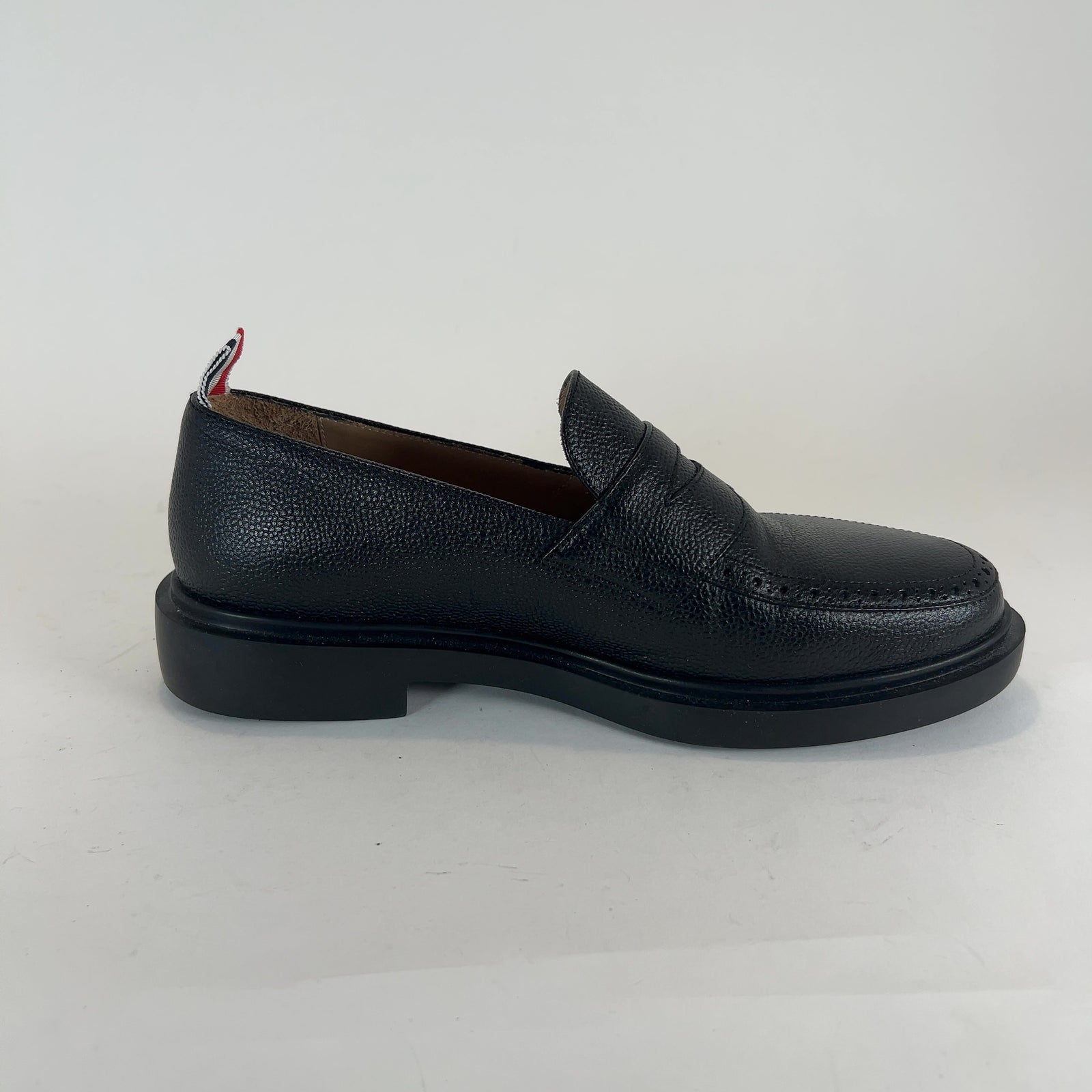 Thom Browne Pebble Leather Penny Loafer