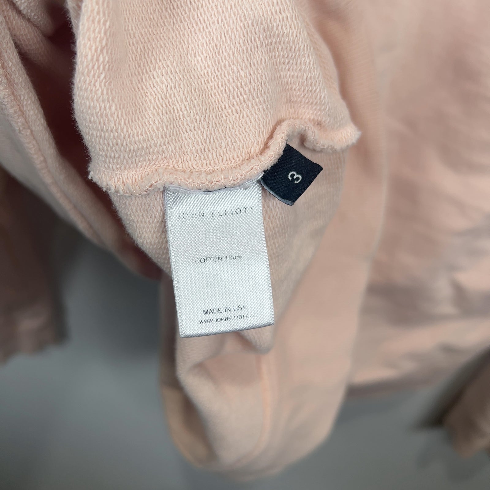 John Elliott Jersey Hoodie