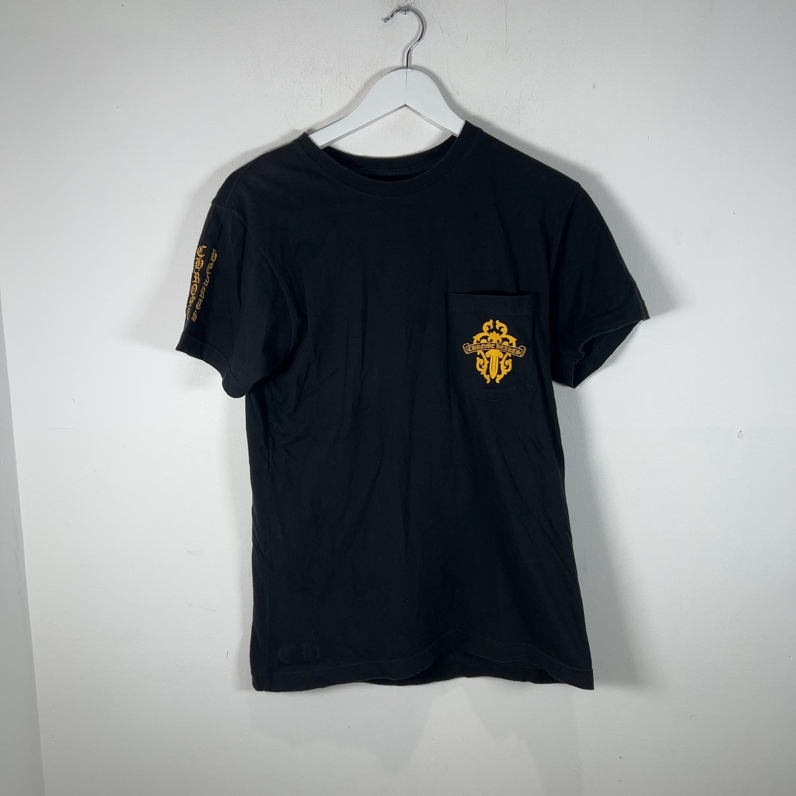 Chrome Hearts Yellow Eternal Dagger Graphic T-Shirt