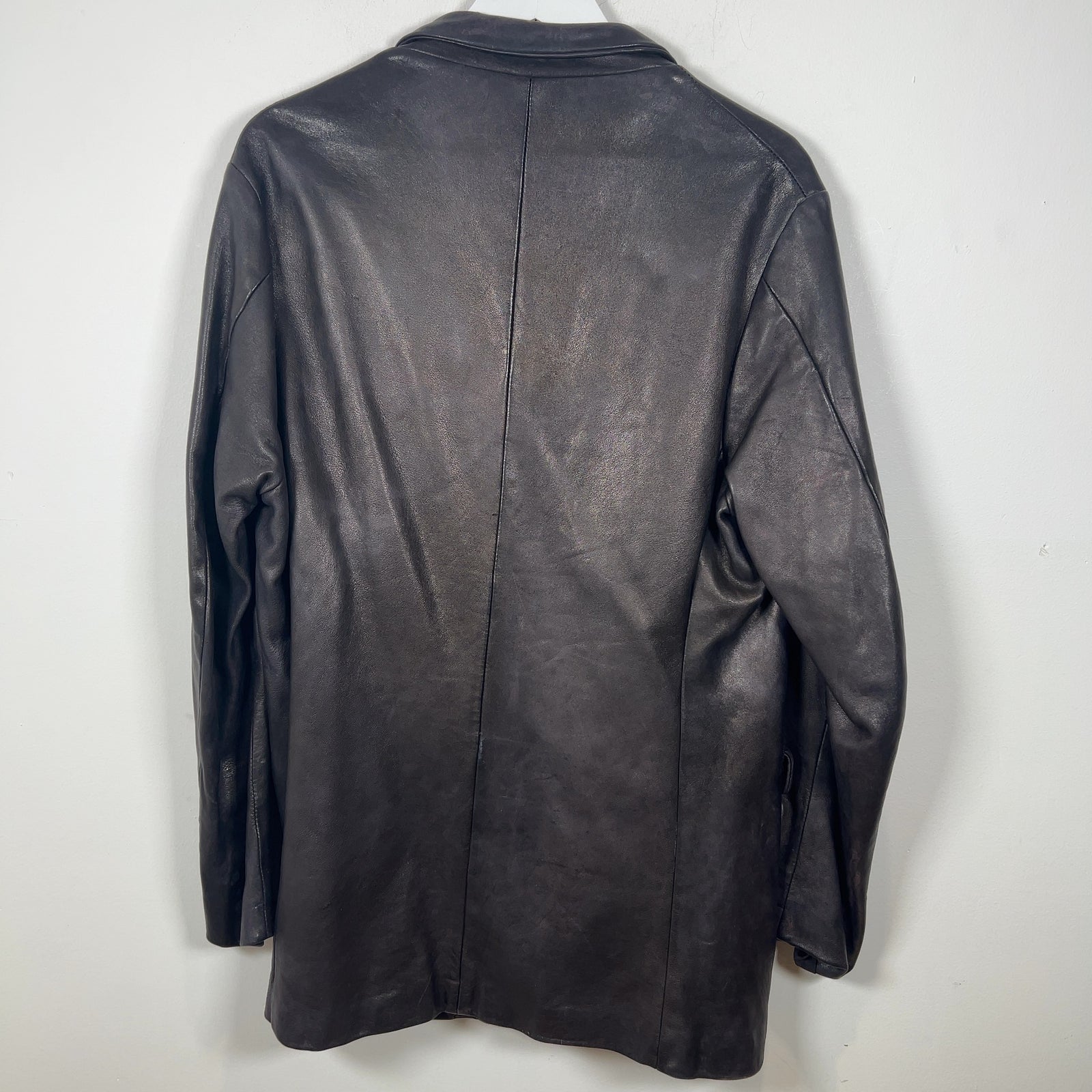 Giorgio Brato Leather Blazer
