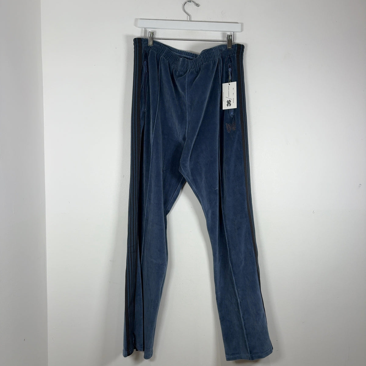 Needles Blue Narrow Track Pants