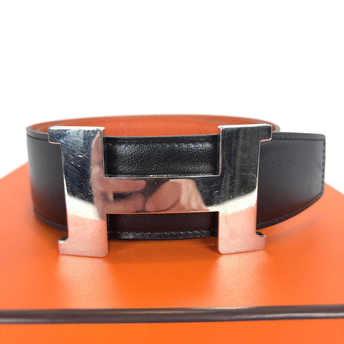 Hermes 'Constance' Reversible Belt
