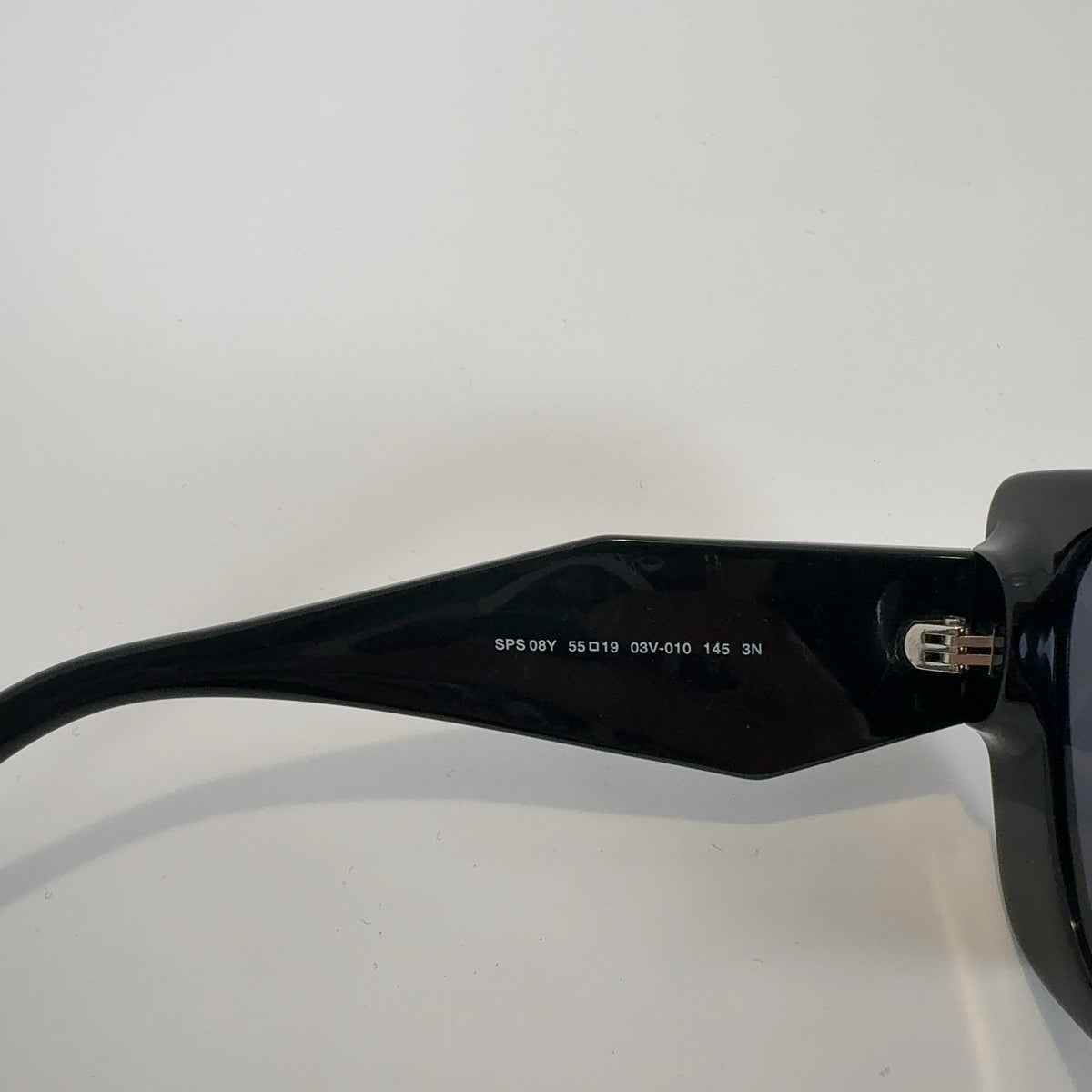 Prada Plaque Logo Wide Cat Eye Sunglasses