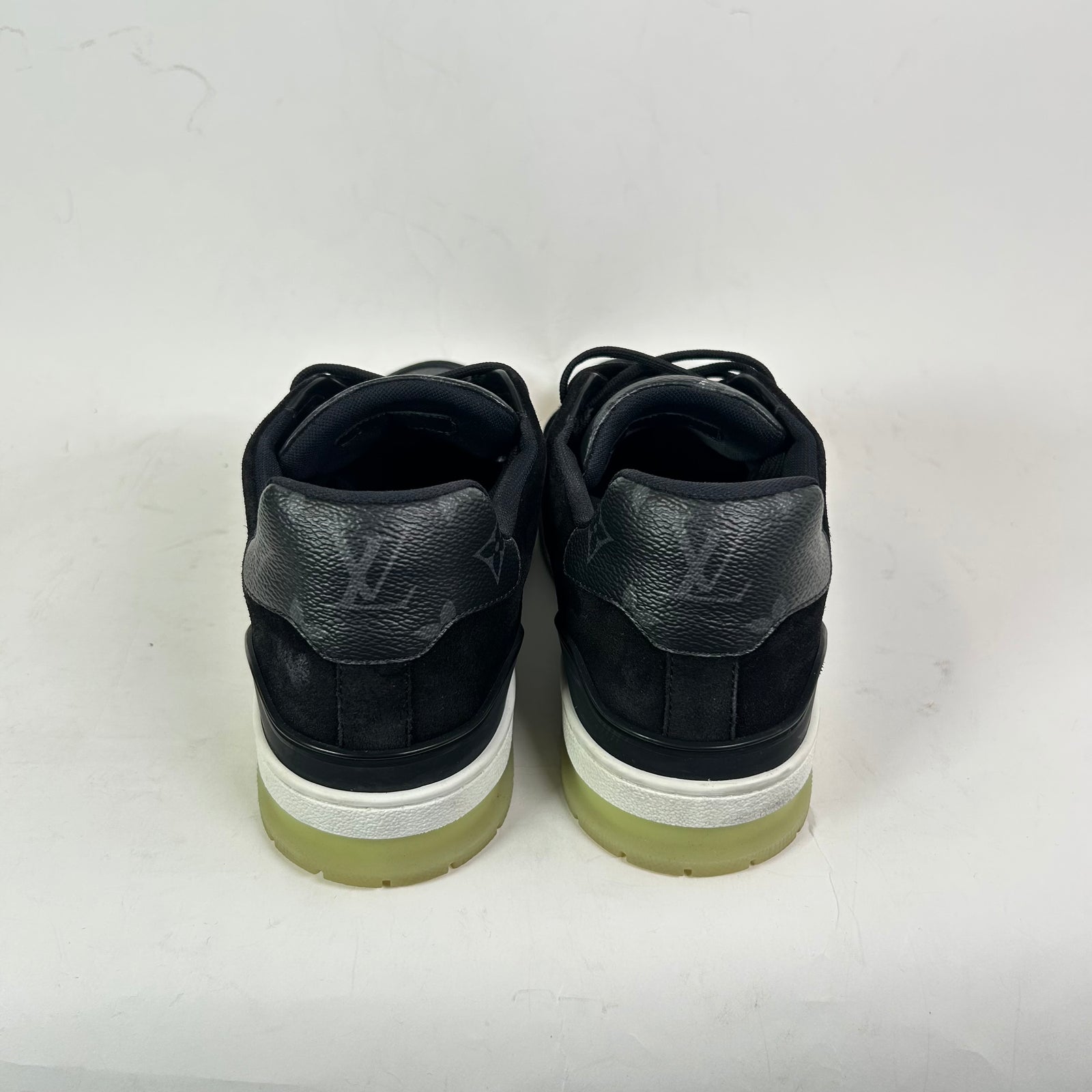 Louis Vuitton Black Monogram Trainer Size LV 9