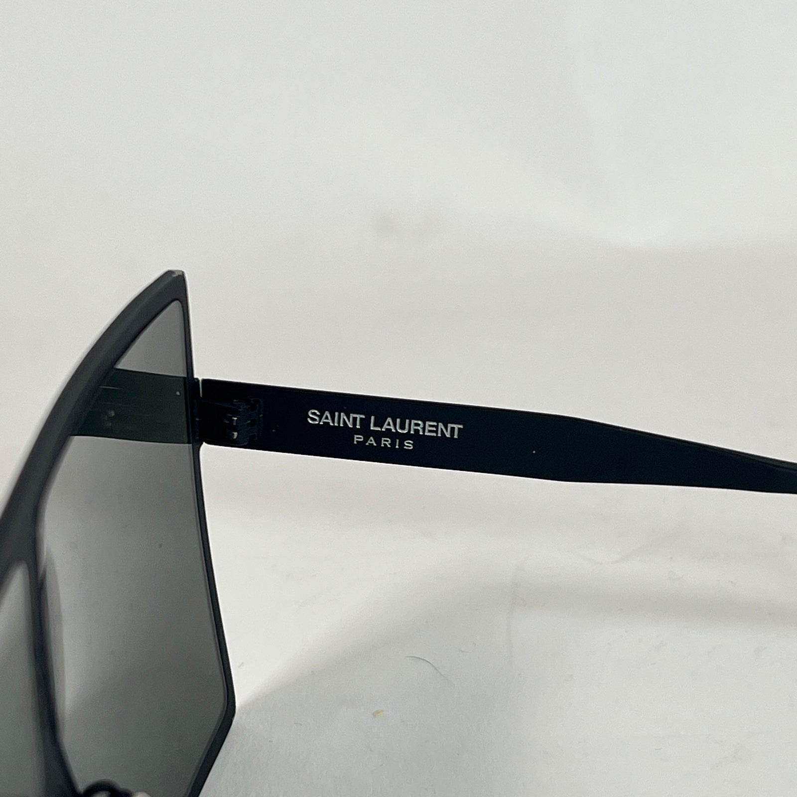 Saint Laurent Black Shield Glasses