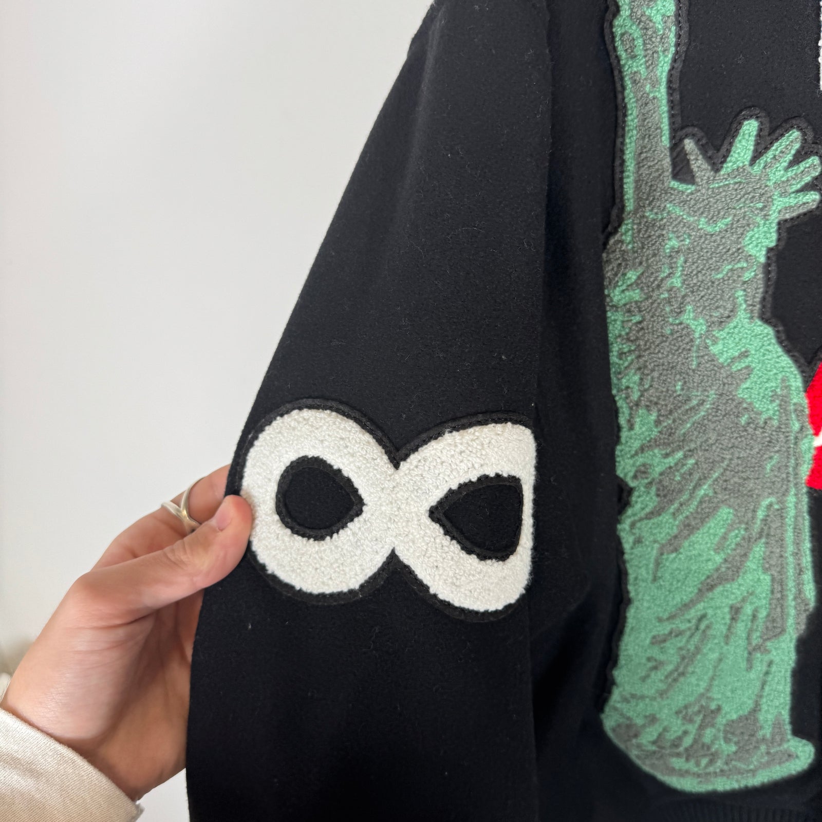 Supreme x CPFM Black Tourist Varsity Jacket Size M