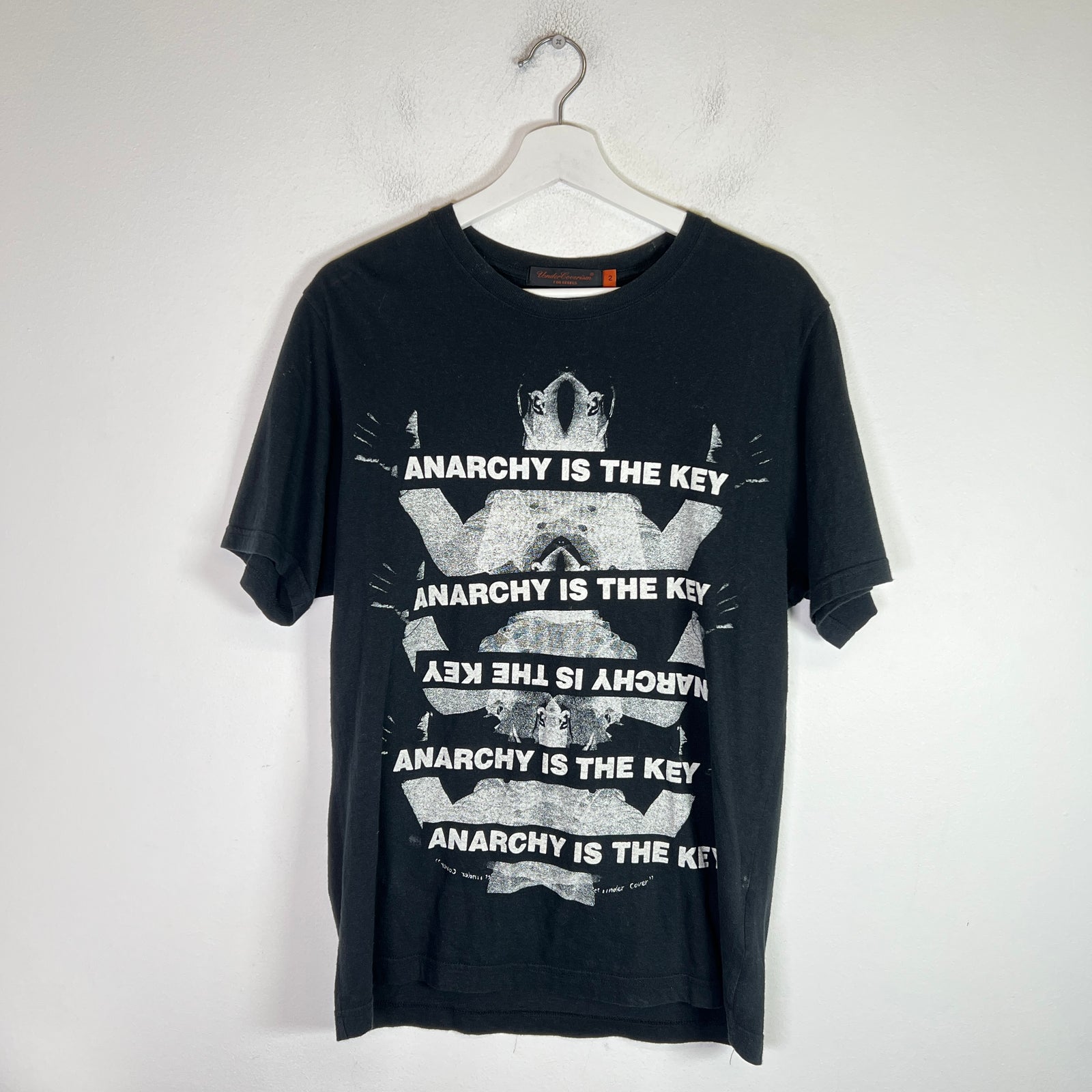 Undercover SS06 'Anarchy Is The Key' T-Shirt Size 2