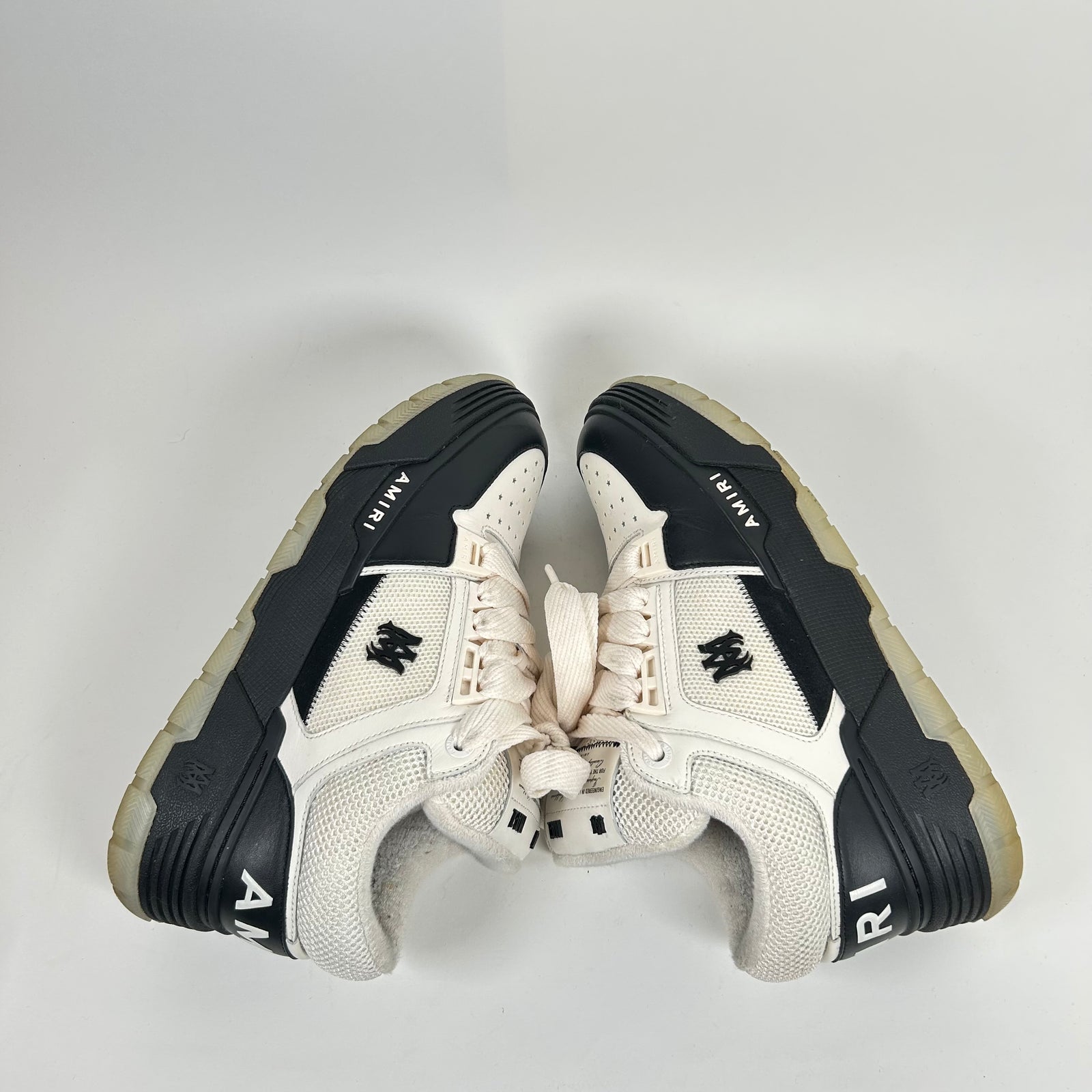 Amiri Black/White MA-1 Sneaker Size 9