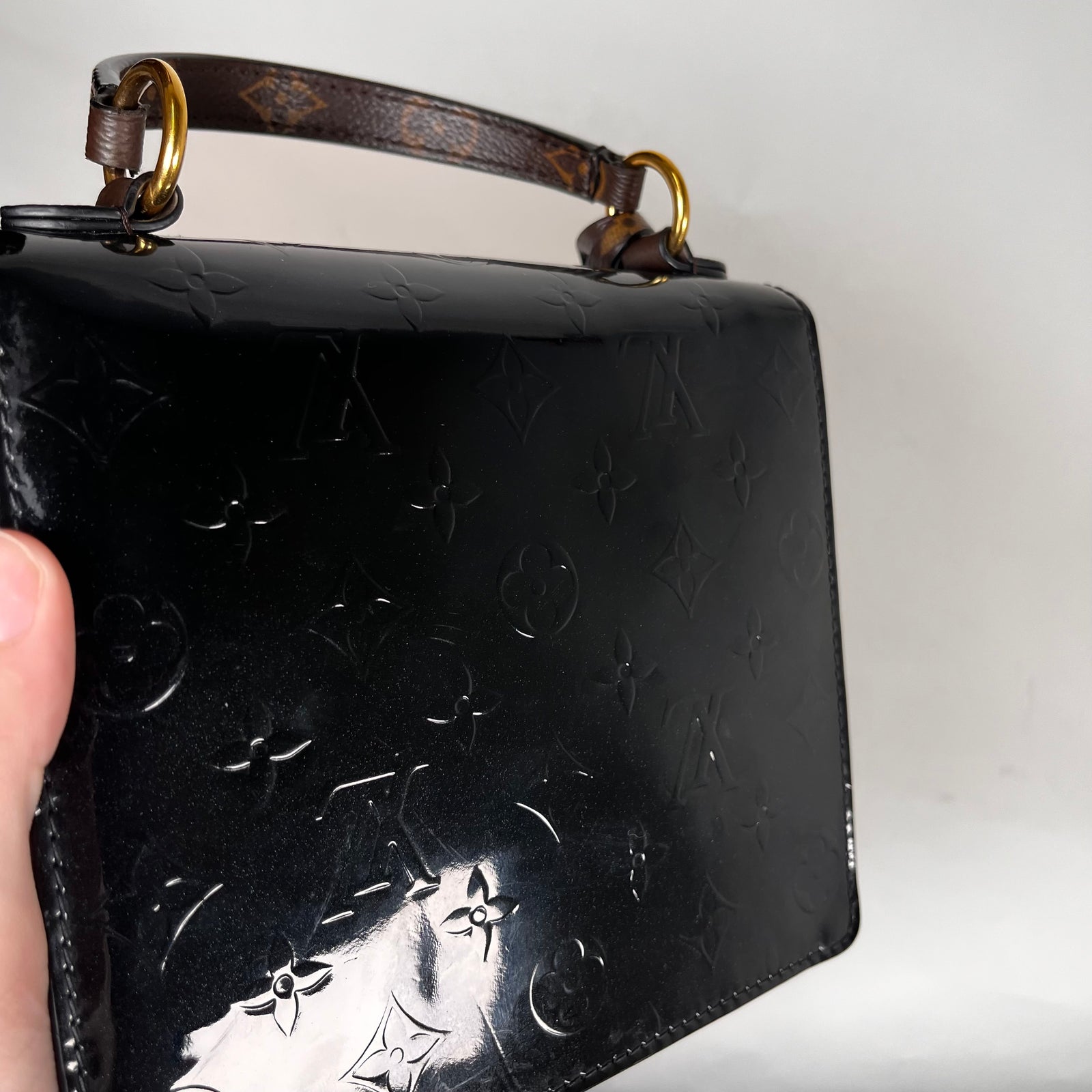 Louis Vuitton Monogram Vernis Spring Street Handle Bag
