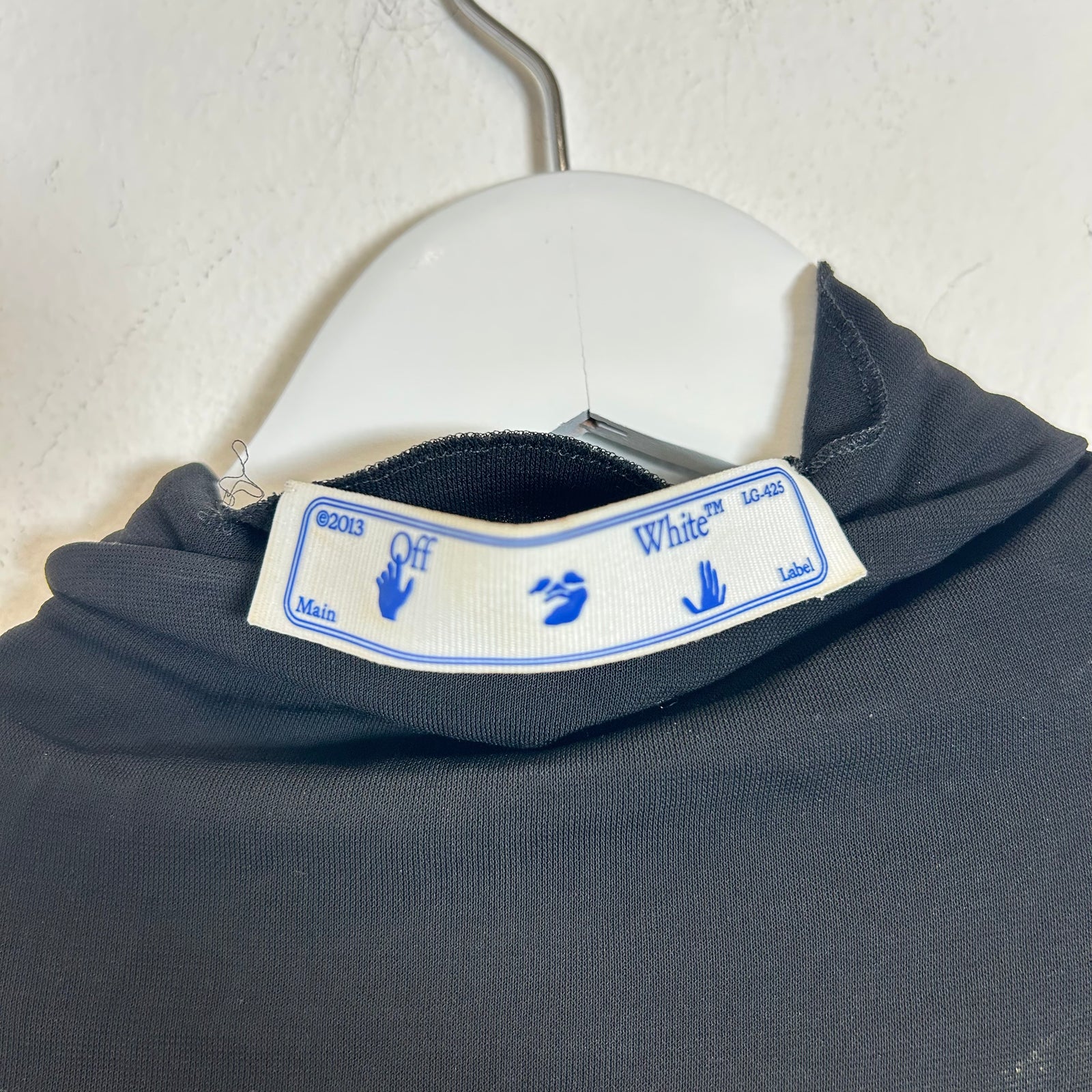 Off-White Black Padded Panel Dress 38