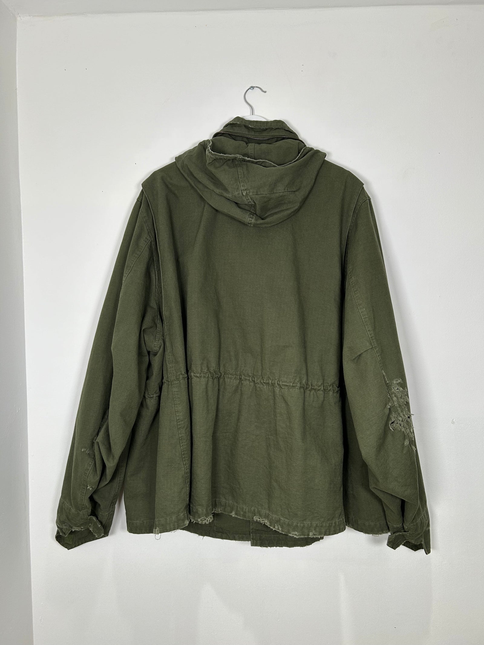 Balenciaga Green Parka Size 3