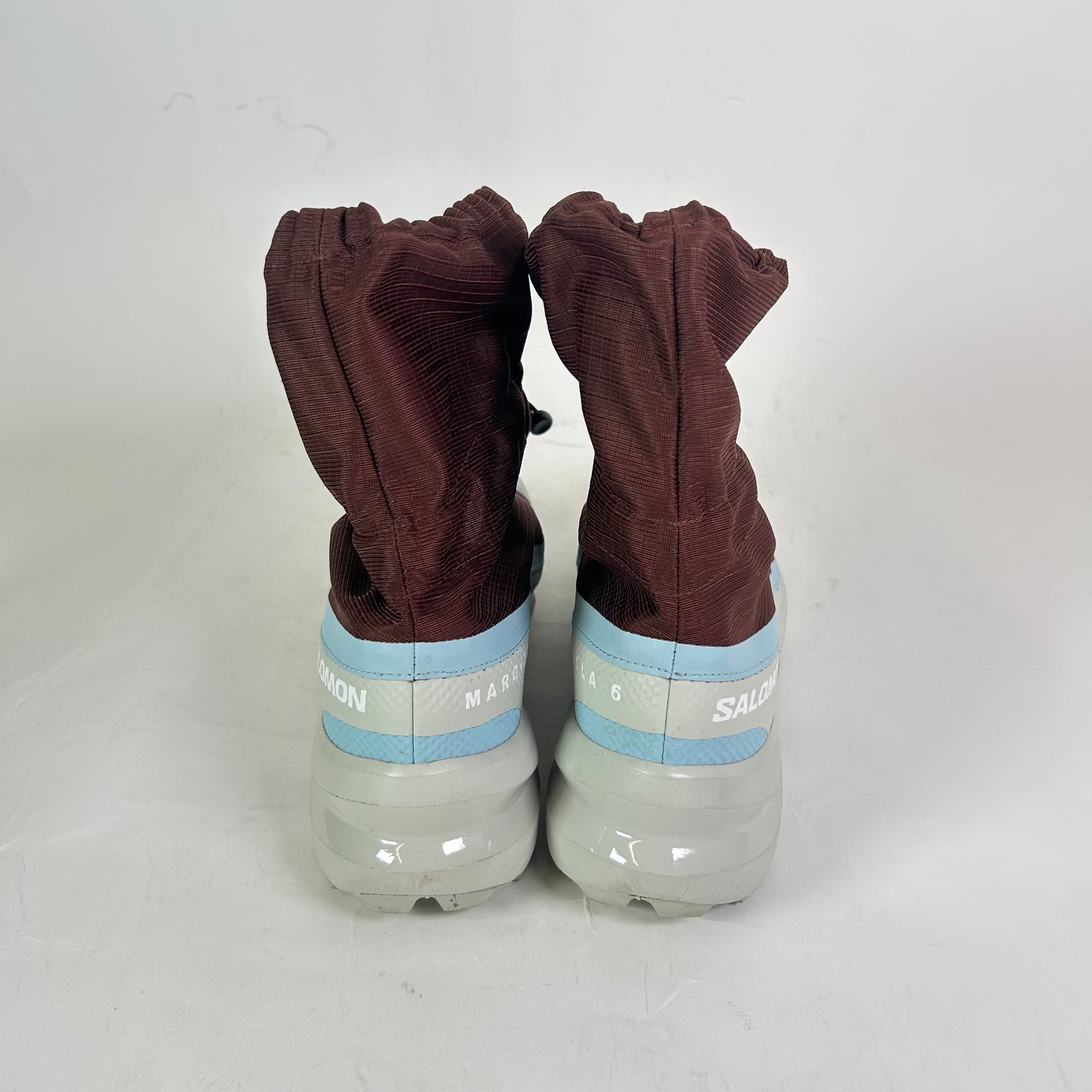 MM6 Margiela x Salomon Brown/Blue Cross Mid Sneaker Size 43
