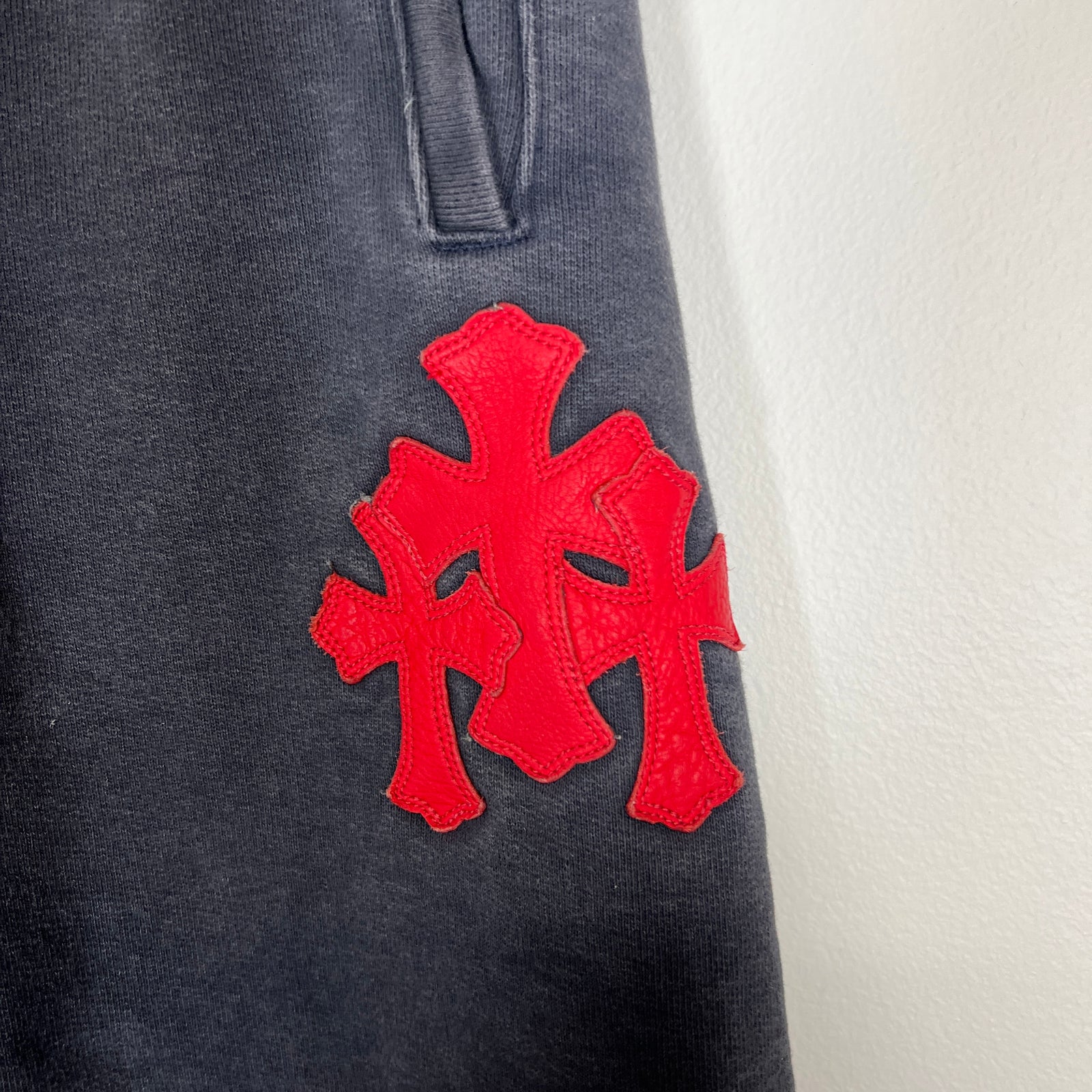Chrome Hearts Paper Jam Red Patch Sweatpants Size L