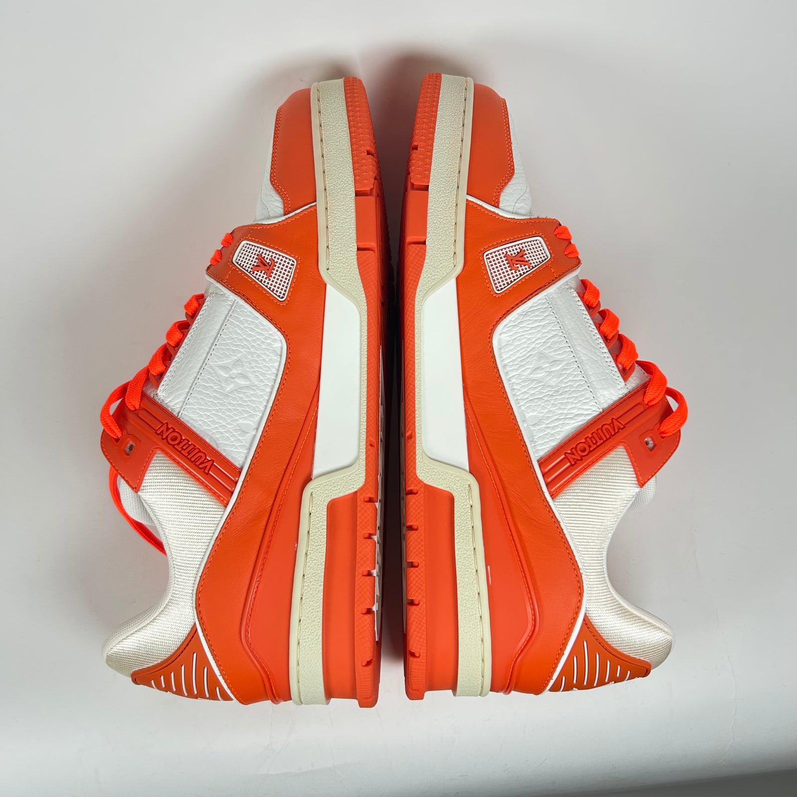 Louis Vuitton Orange Trainers Size 12