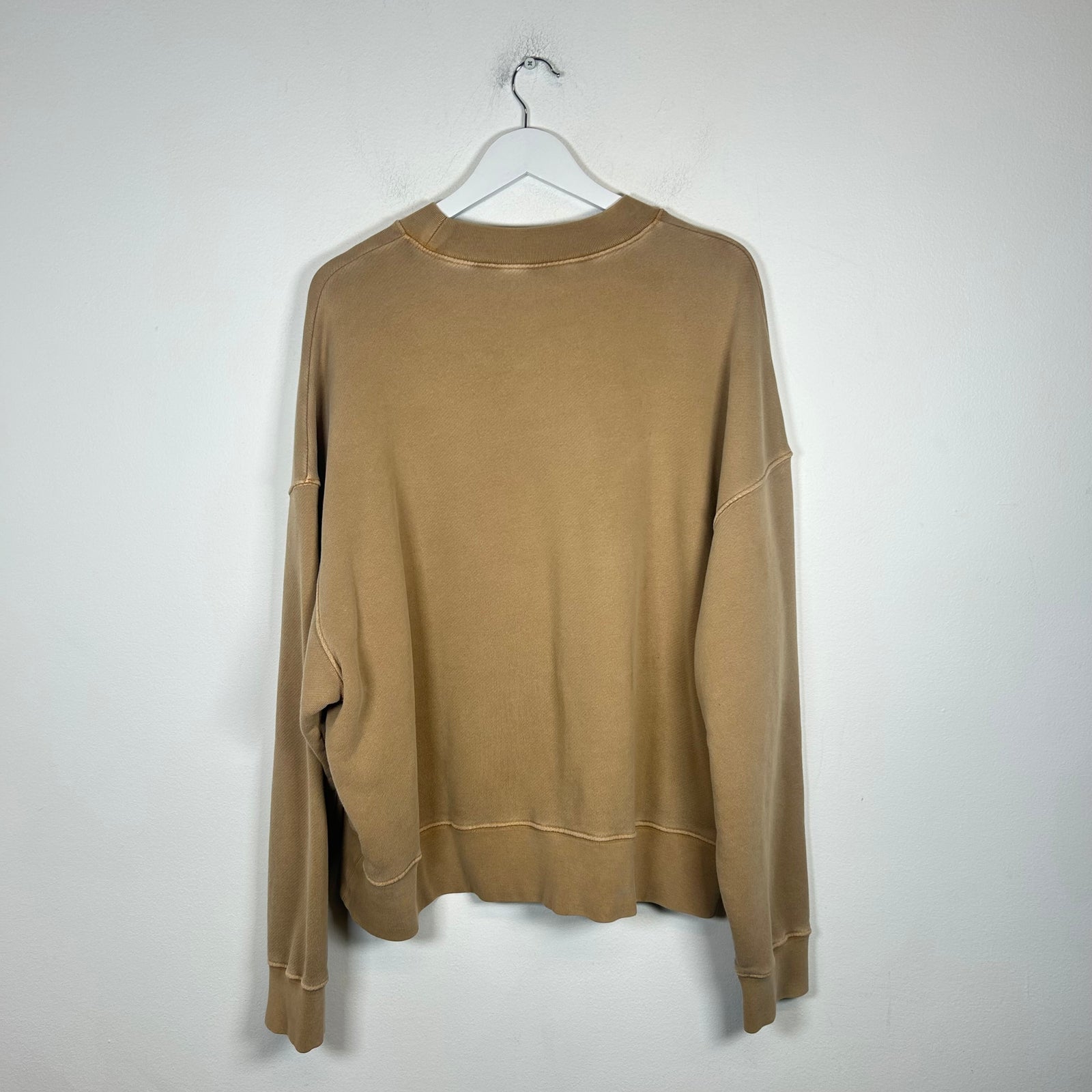 Palm Angels Tan Logo Crewneck Size M