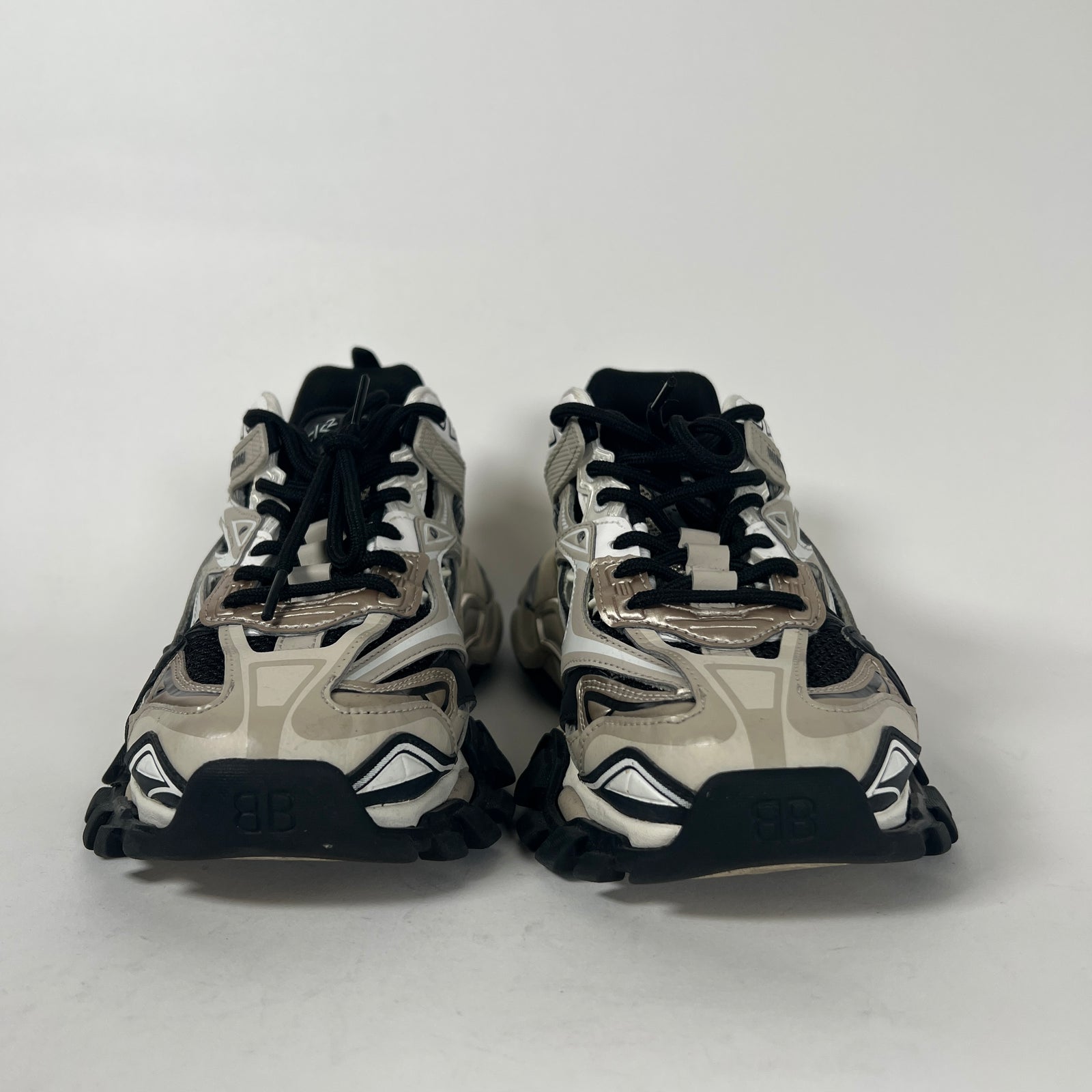 Balenciaga Track 2 Silver/Black Size 39
