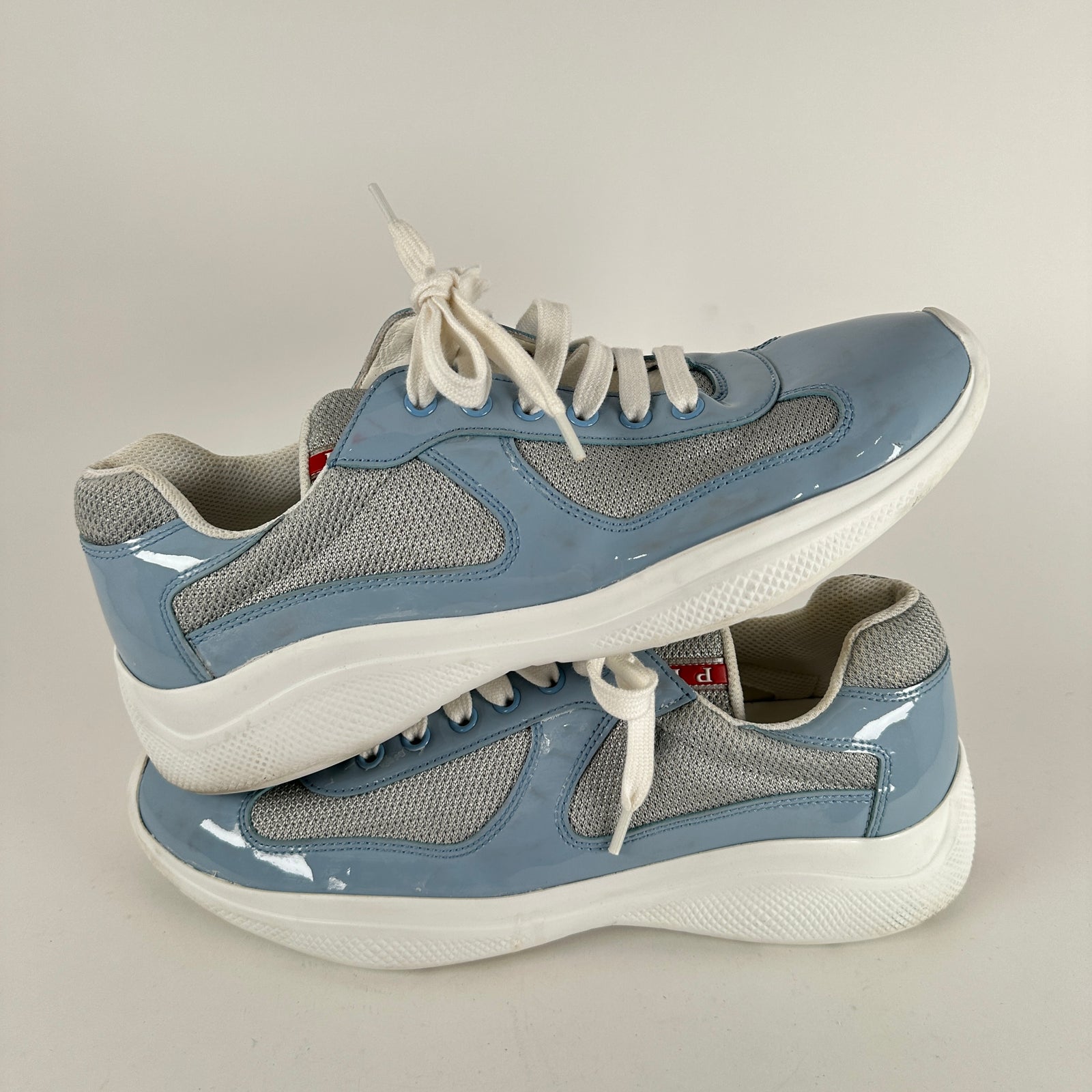 Prada Baby Blue Cups Size 8.5
