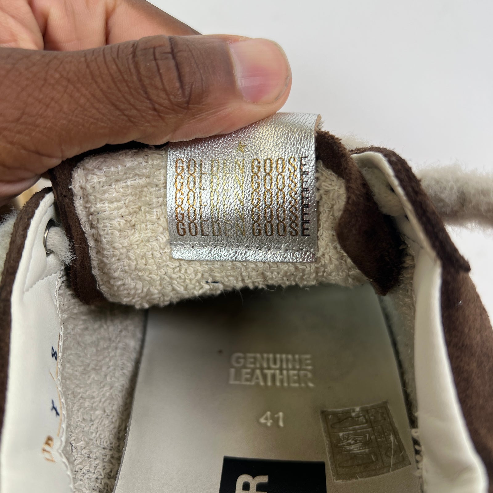Golden Goose Suede Superstar Pen-Star Embellished Sneaker