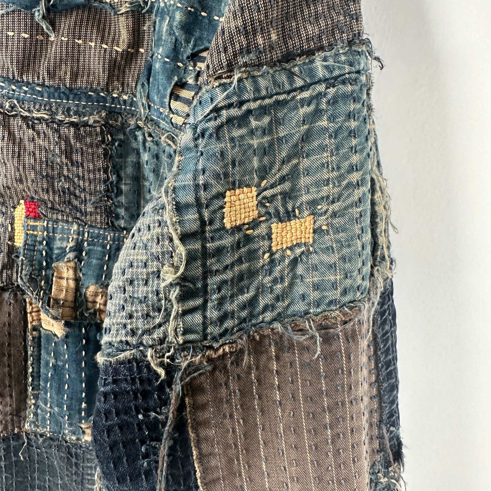 Kapital Boro Wool Lined Denim Jacket Size 3