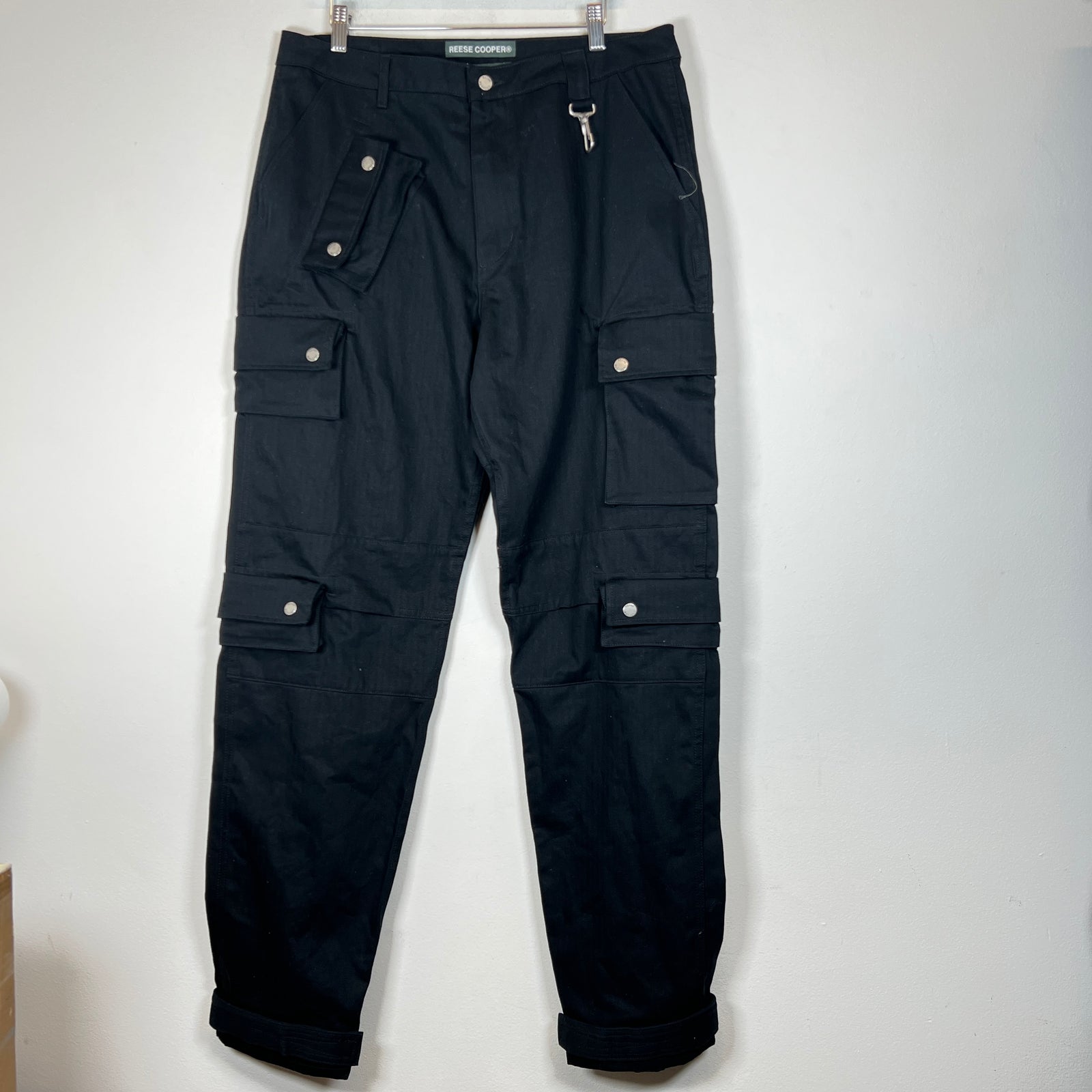 Reese Cooper Black Tactical Cargo Pants Size 34