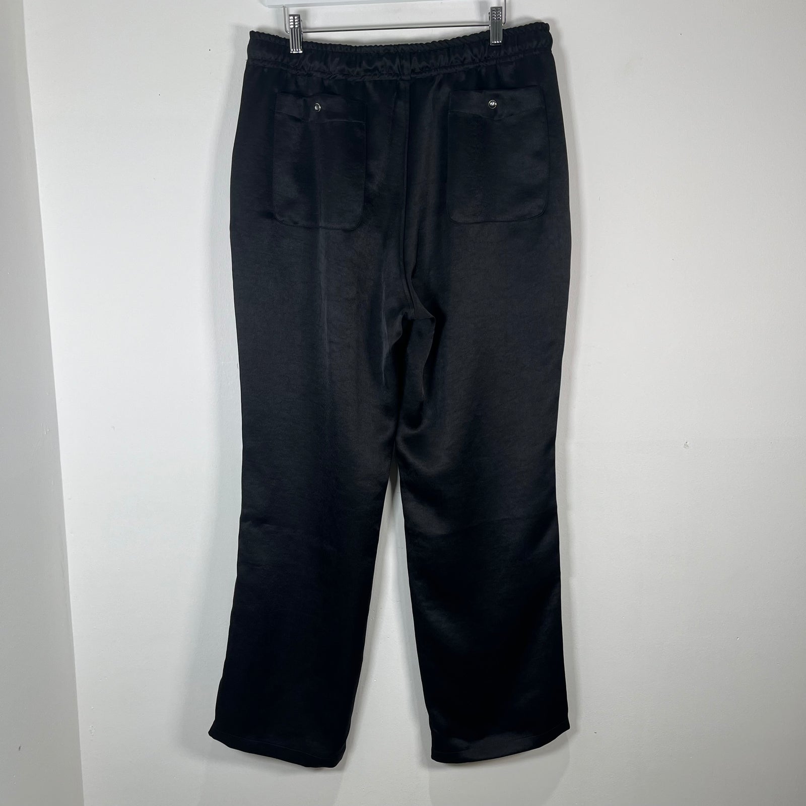 Needles Black Satin Pants Size L