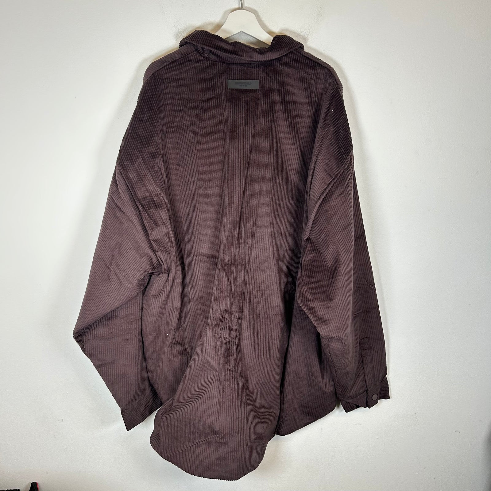 Fear of God Essentials Plum Corduroy Jacket Size XXL