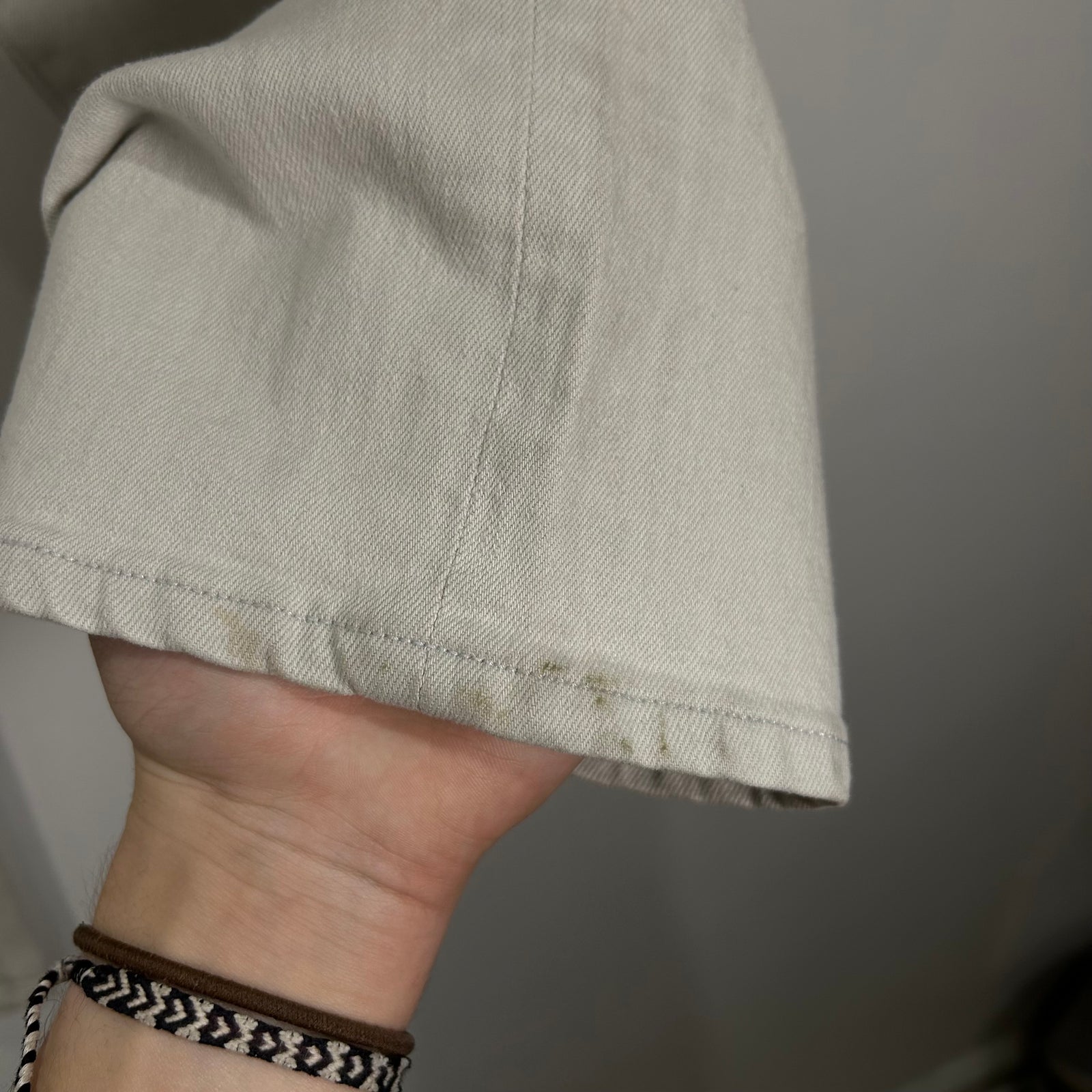 Helmut Lang White Straight Fit Jeans Size 30