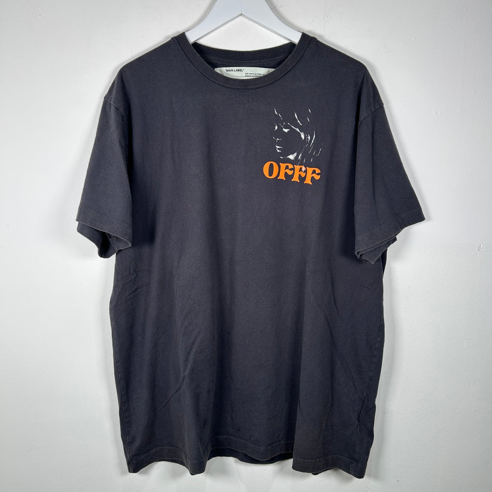 Off-White 'Beige' Graphic T-Shirt Size S
