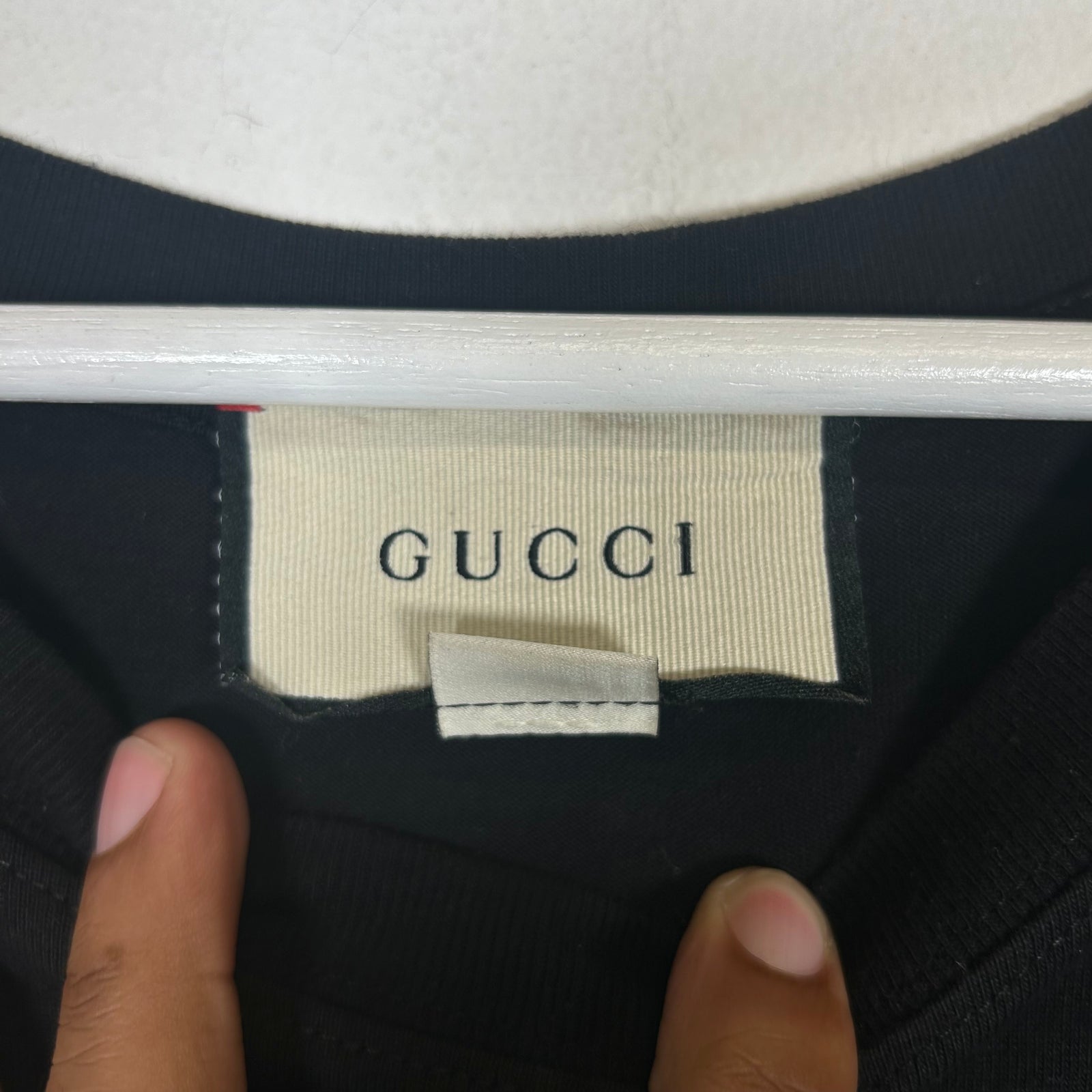 Gucci Black "Original" Graphic Tee Size L