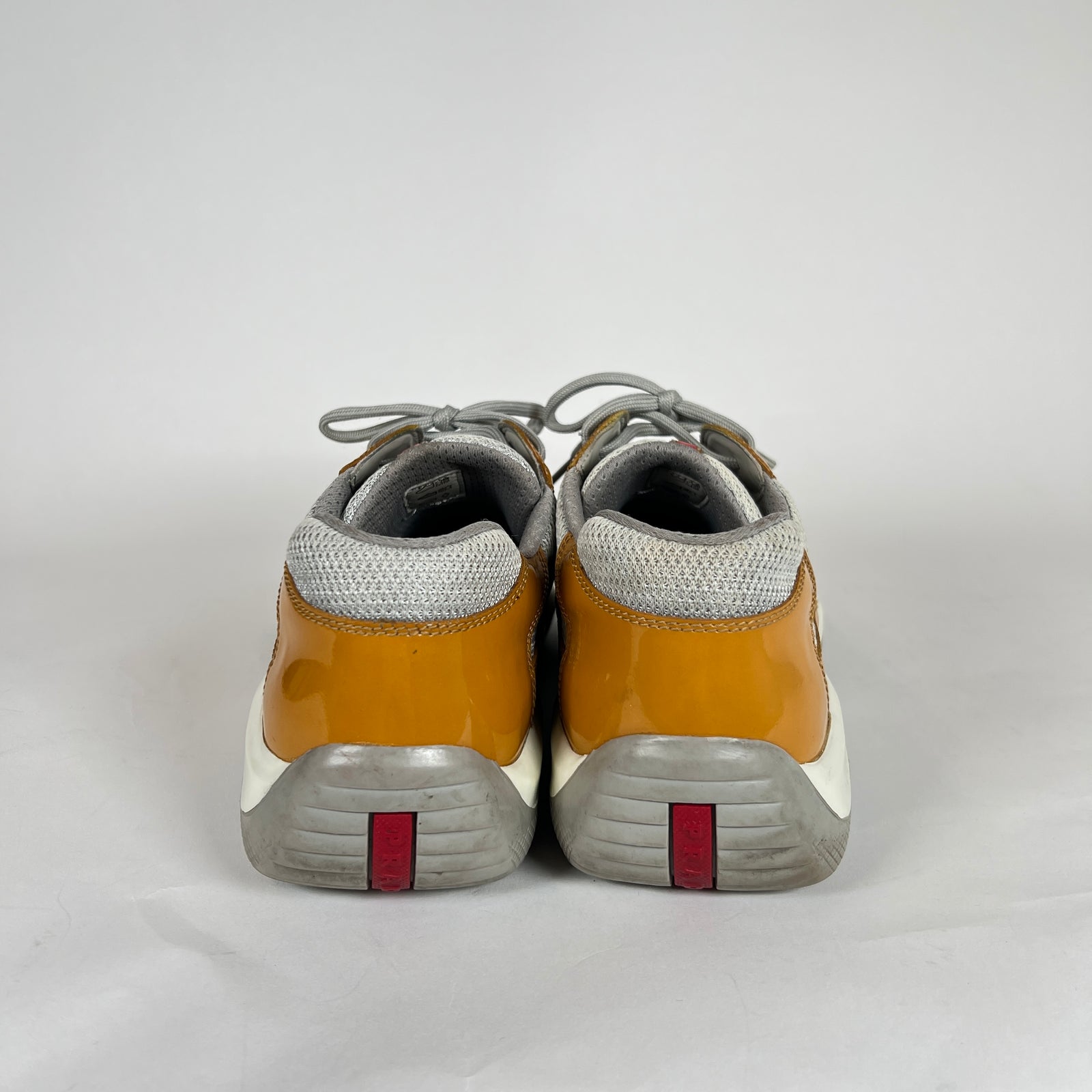 Prada Mustard Yellow Cups Size 12