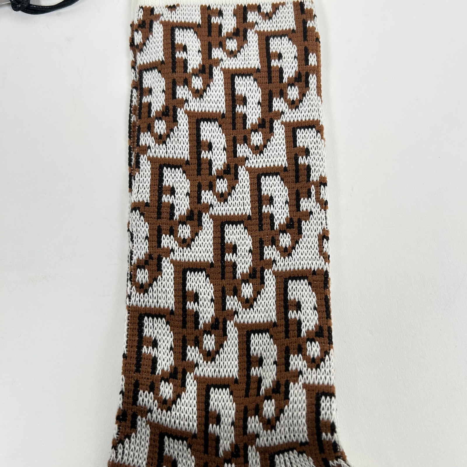 Dior Brown Oblique Socks
