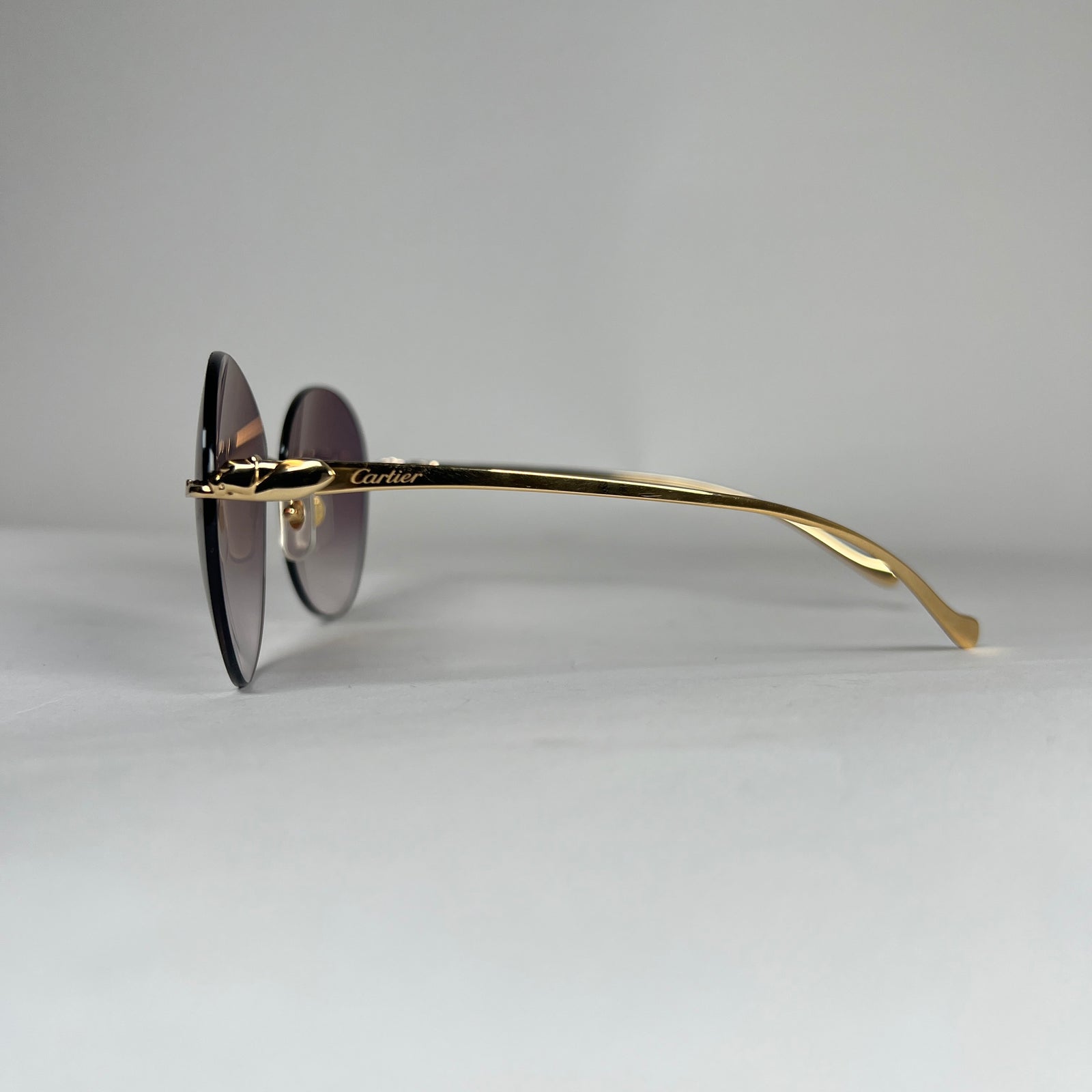 Cartier Trinity Glasses Purple Lense