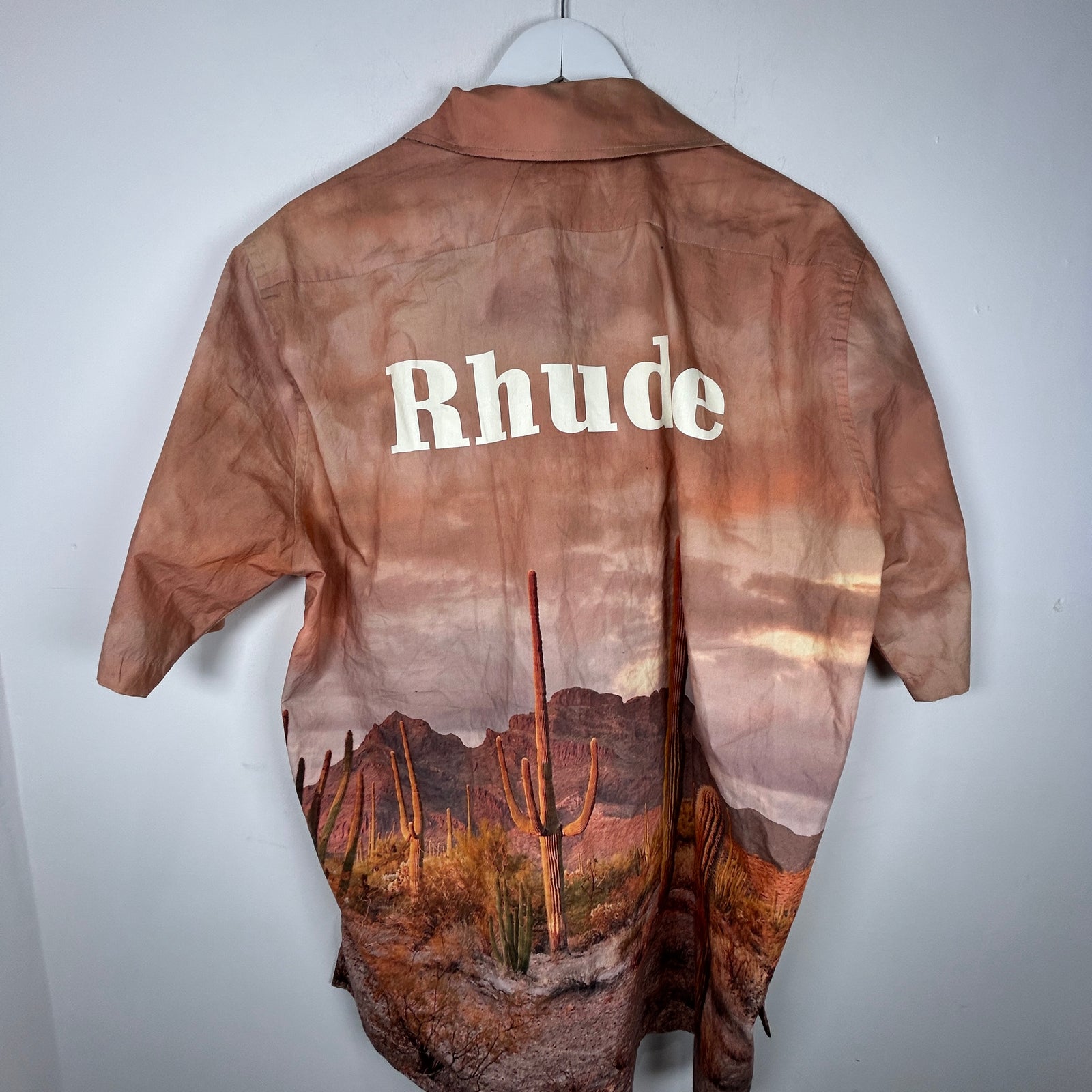 Rhude Rodeo Graphic Shirt Size XL