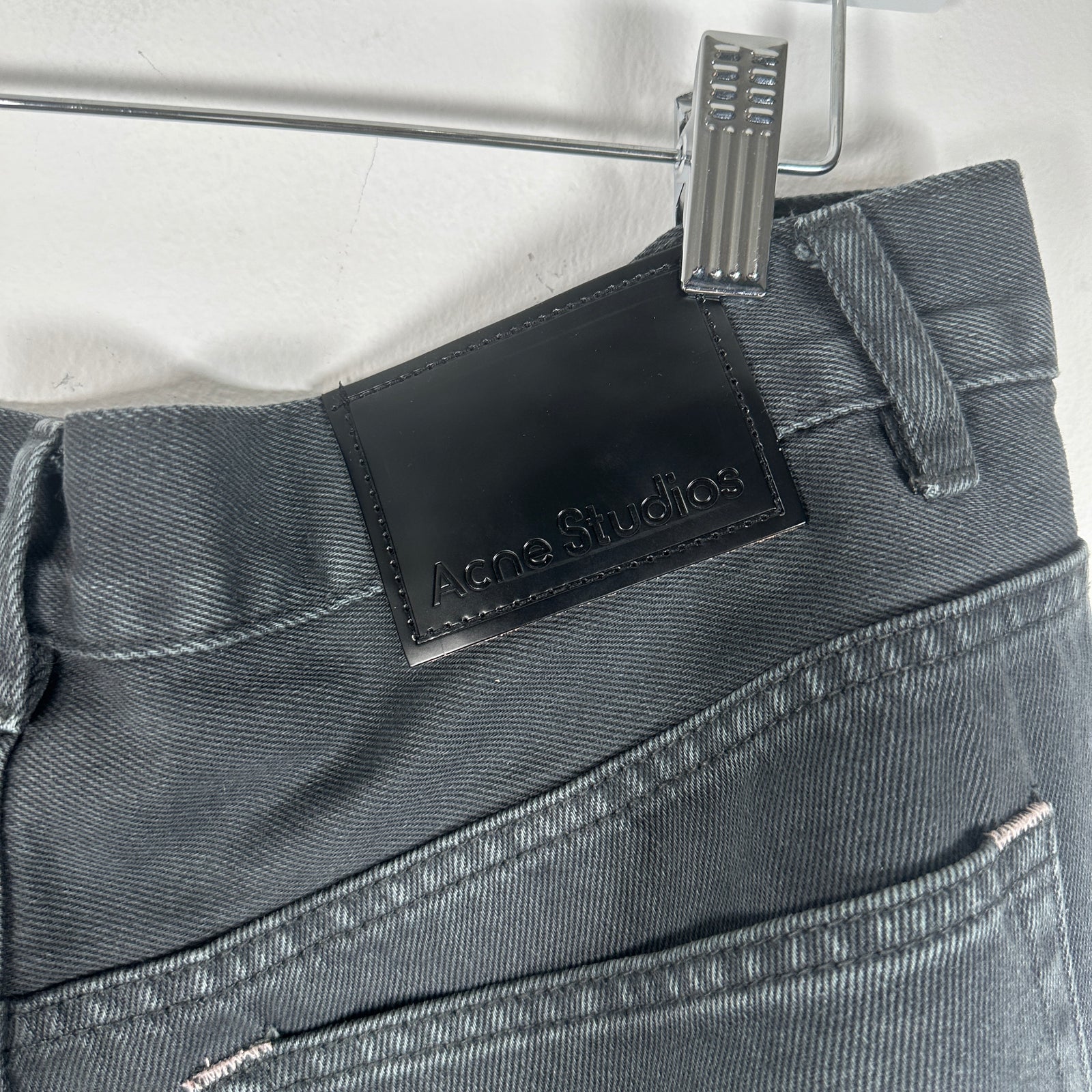 Acne Studios Black Flared 1981 Cut Jeans Size 34