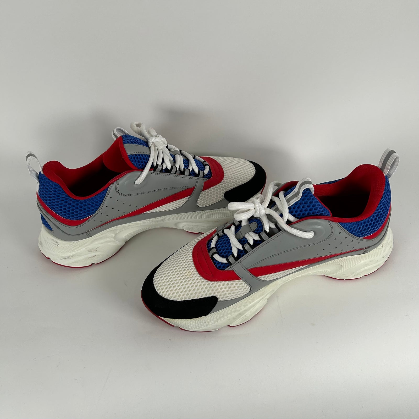 Dior B22 Red / Silver / Blue Size 45