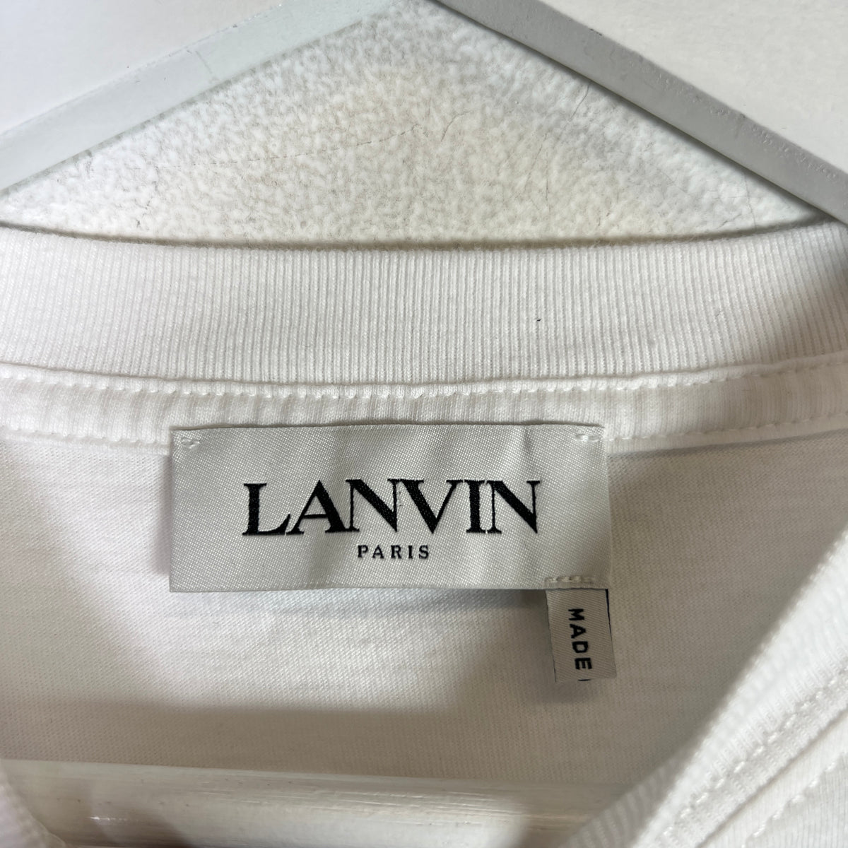 Lanvin Embroidered Logo T-Shirt