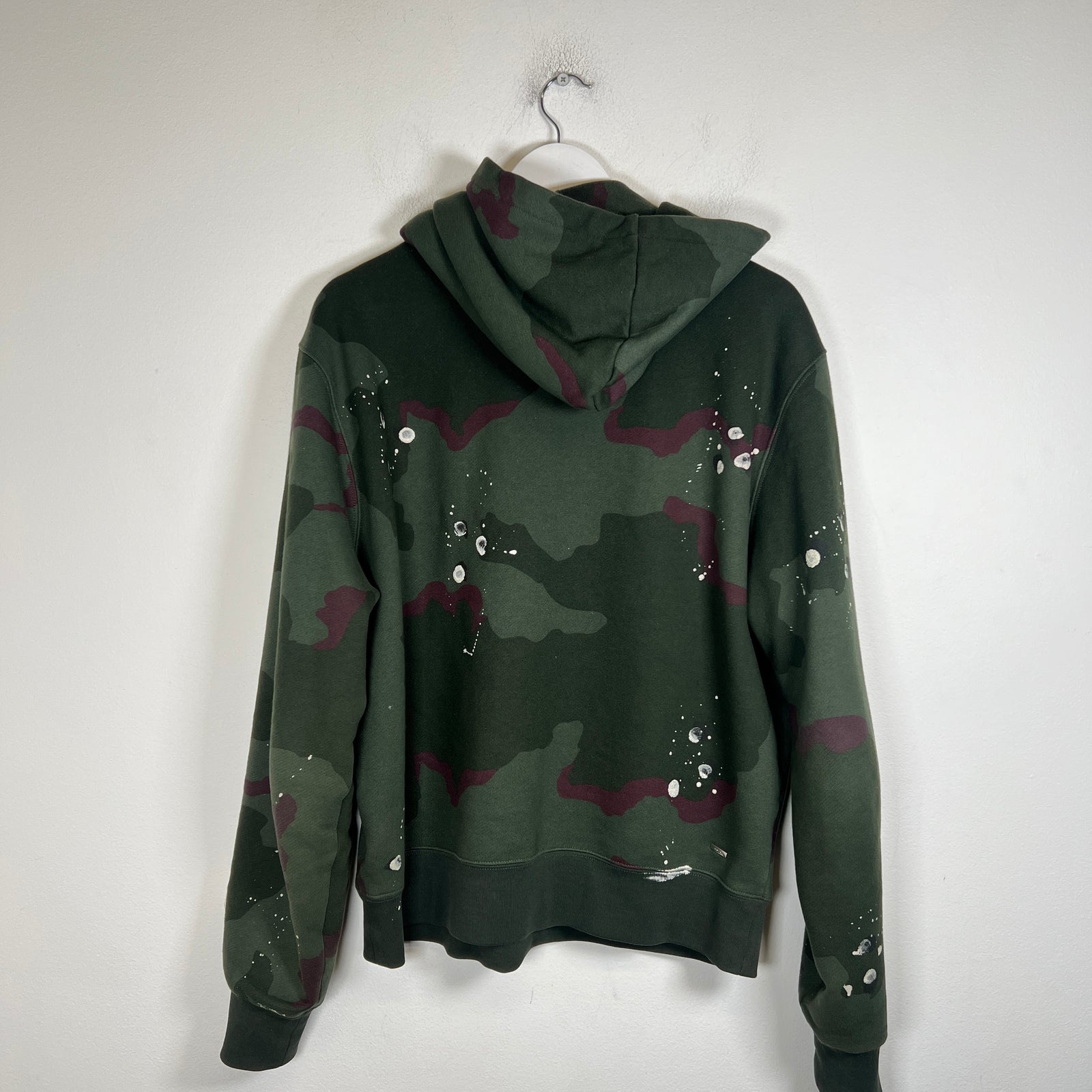 Amiri Camo MA Core Logo Hoodie Size M