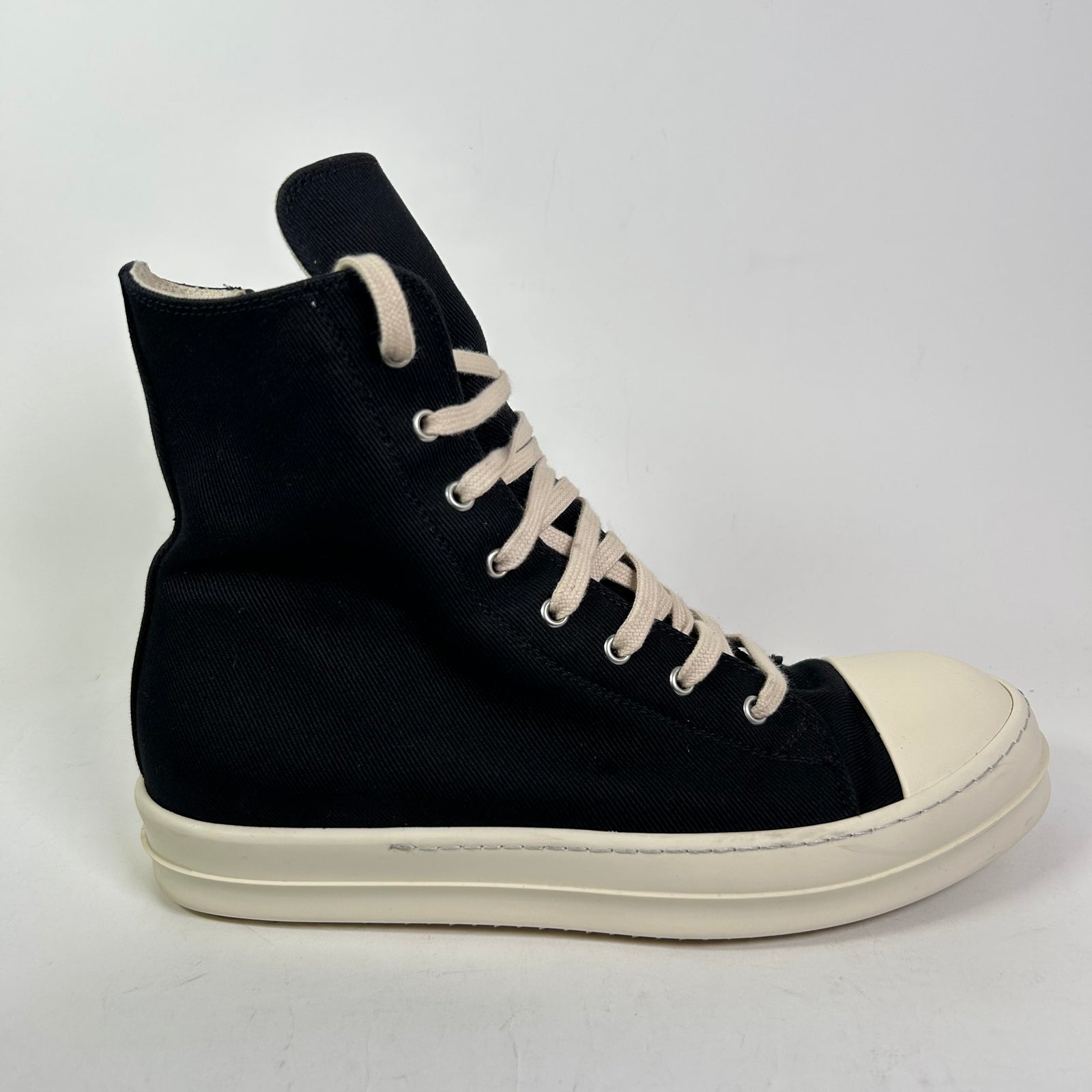 Rick Owens DRKSHDW Canvas High-Top Ramones
